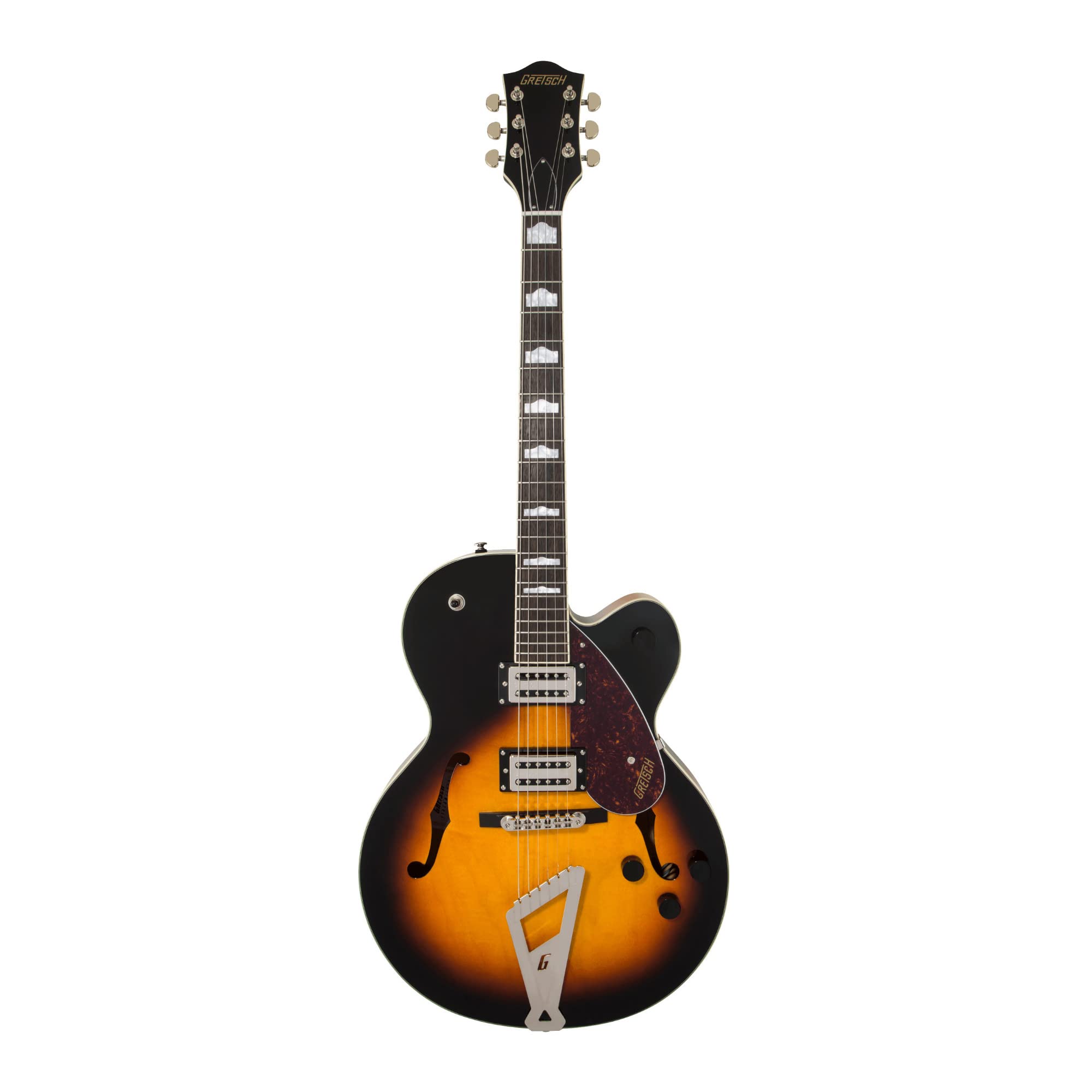 Gretsch G2420 Streamliner Hollow Body 6-String Electric Guitar With Chromatic Ii Tailpiece, Broad'Tron Pickups, And Laurel Finge