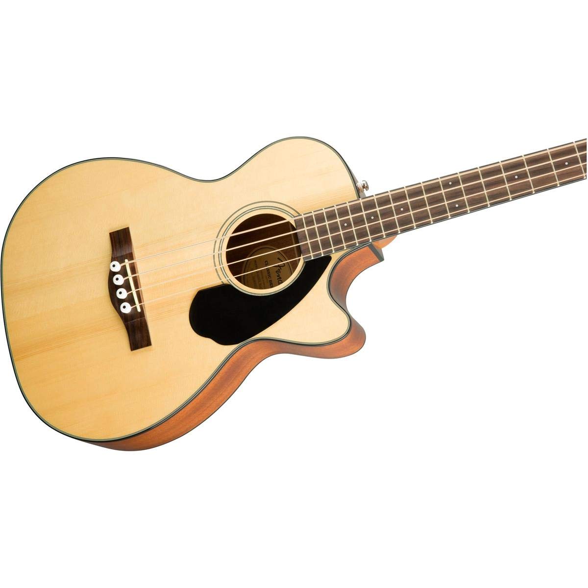 Fender CB-60SCE Beginner Acoustic -Electric Bass Guitar - Natural