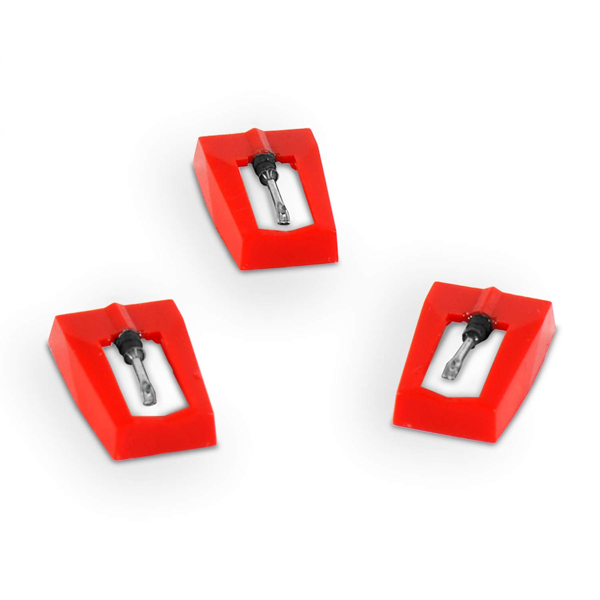 Victrola 3 Pack Turntable Replacement Needles For Various Victrola Record Players, White