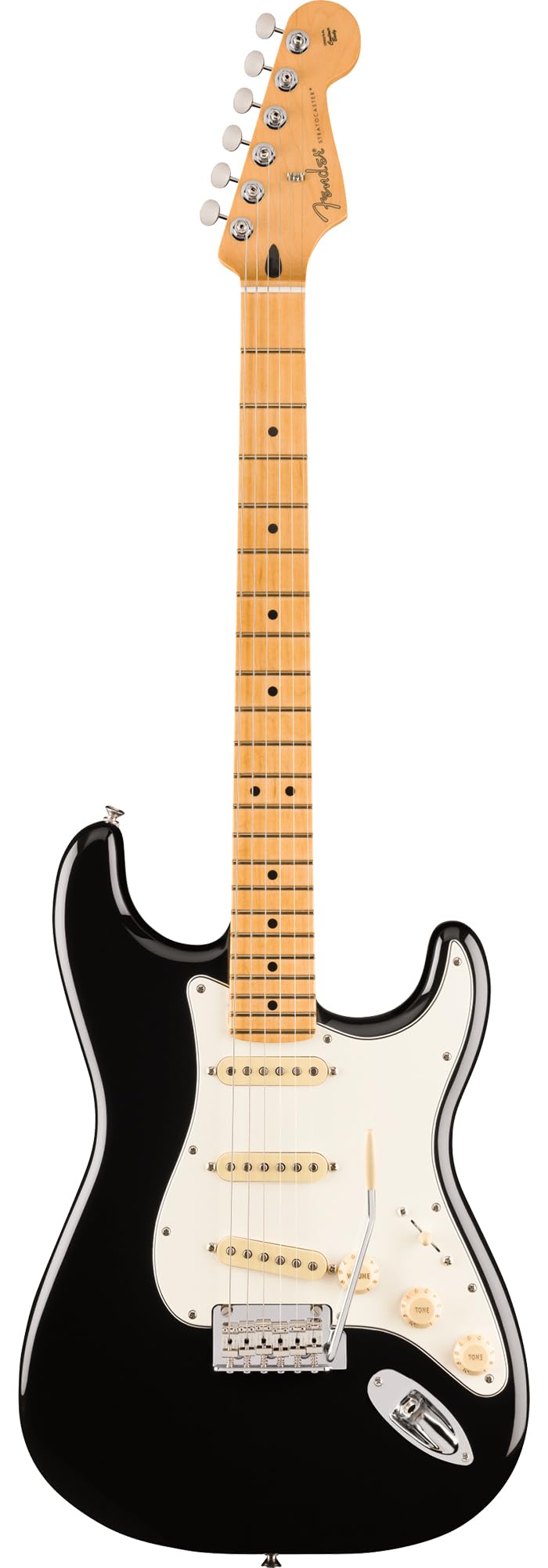 Fender Player II Stratocaster - Black Bundle with Gig Bag, Strap, Cable, 3-Pack Picks and Guitar Cleaning Kit