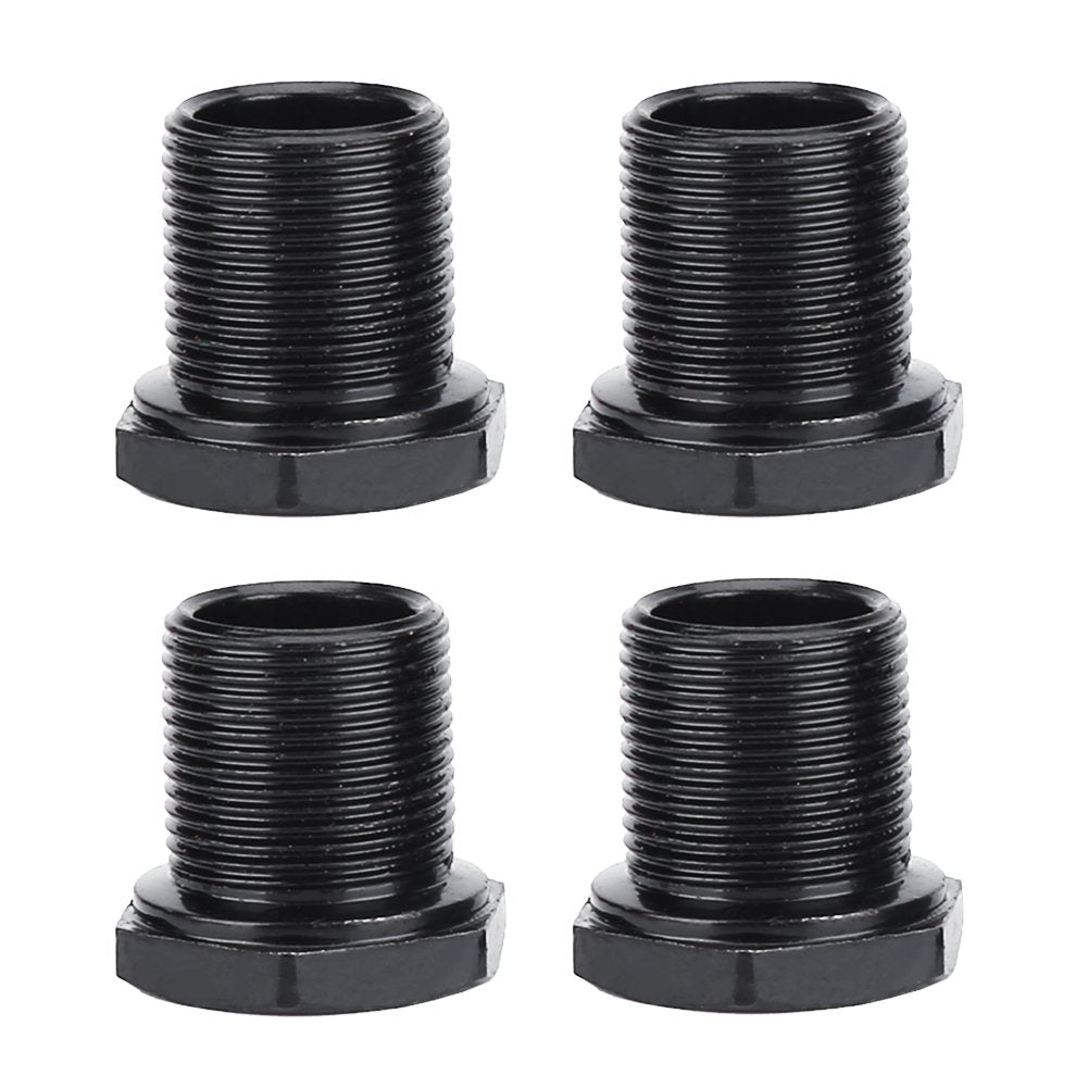 4pcs Tuning Pegs, 2L 2R Black Closed Zinc Alloy Machine Heads String Tuners for Electric Bass