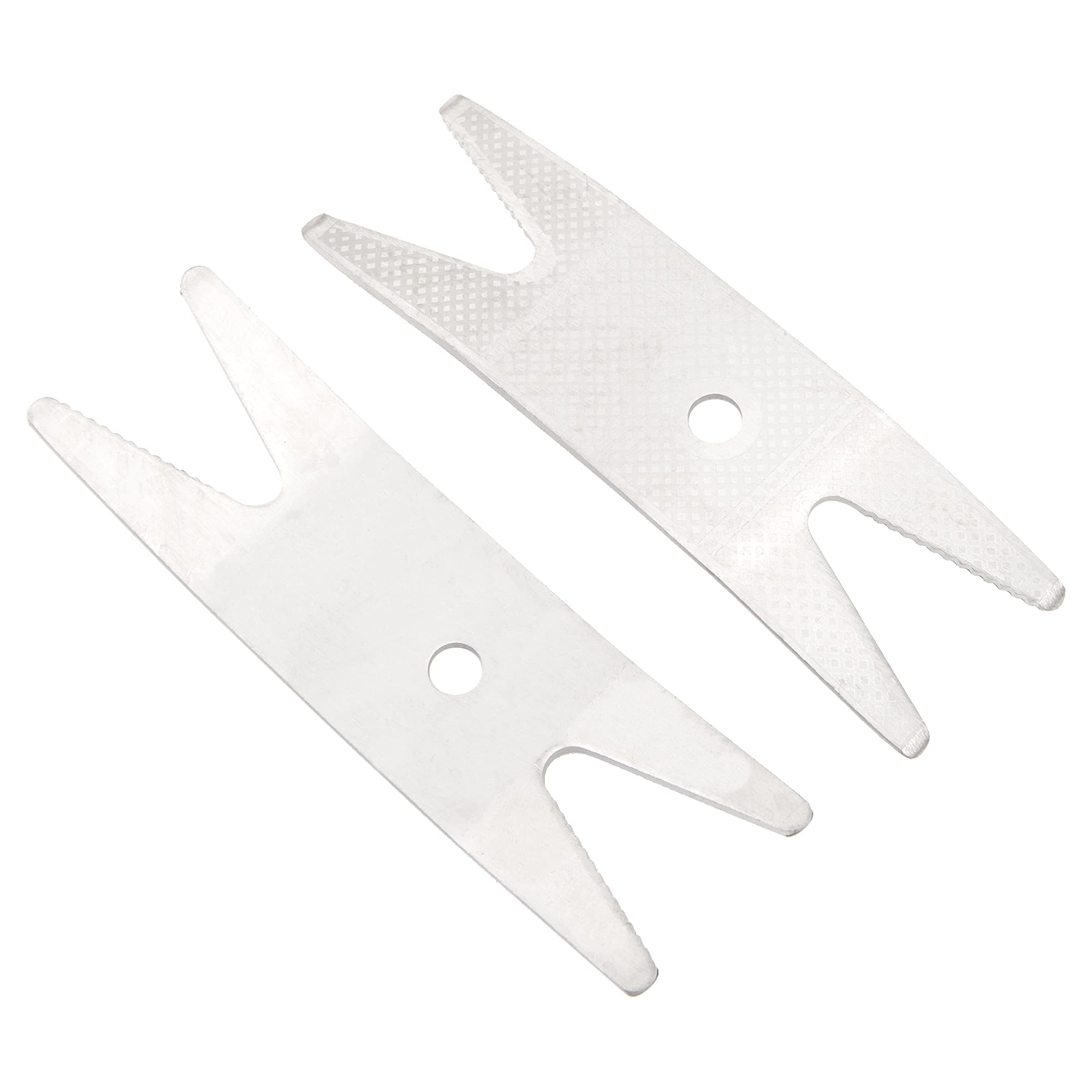2Pcs Yootones Guitar Spanner Wrench Tool Stainless Steel Multi Spanner Wrench Compatible with Guitar Switch Knob Tuner