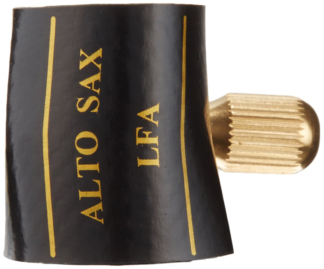 BG LF A Ligature with Cap for Alto Saxophone - Flex Fabric