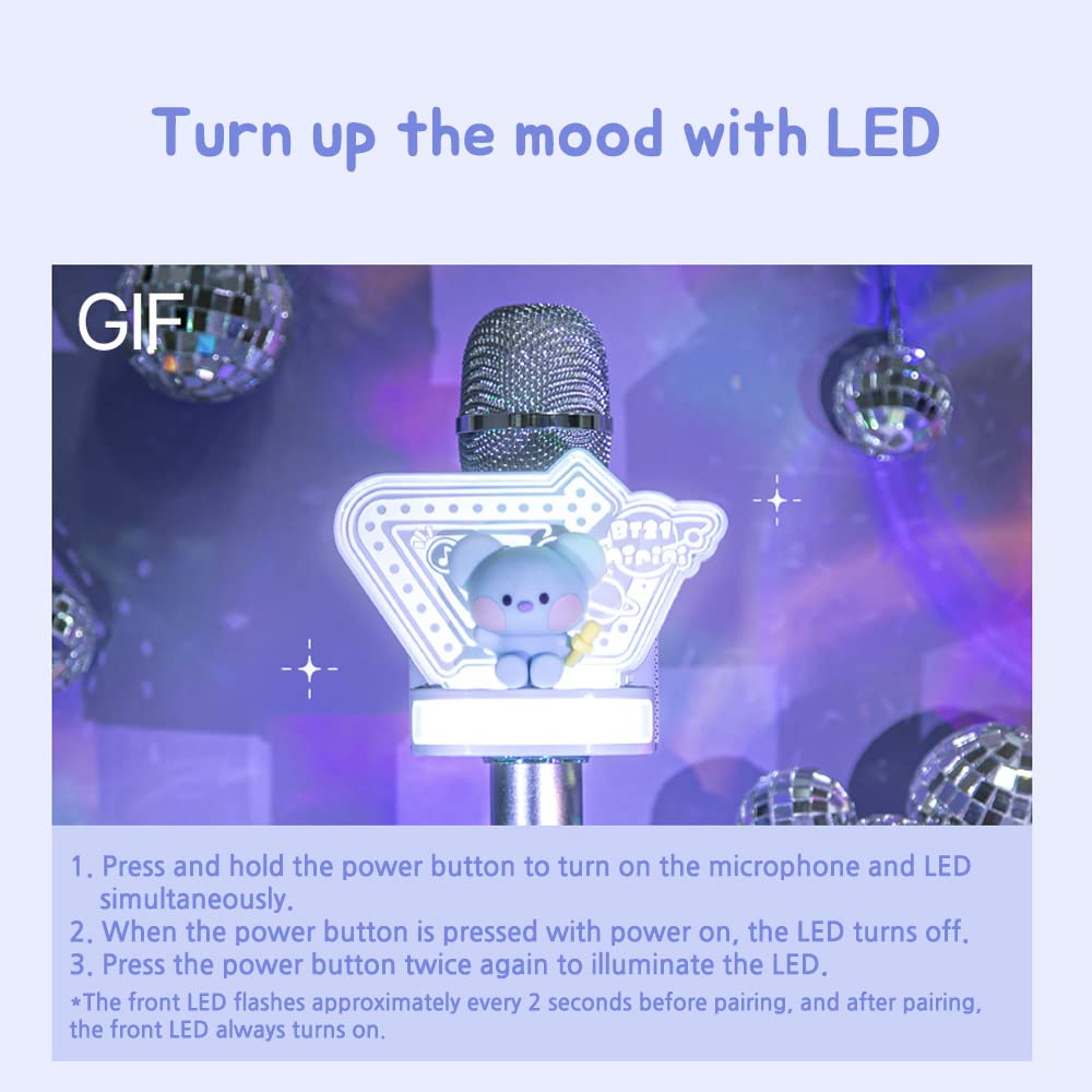 BT21 Minini Bluetooth Wireless Mic & Speaker 2022 Ver (SHOOKY)