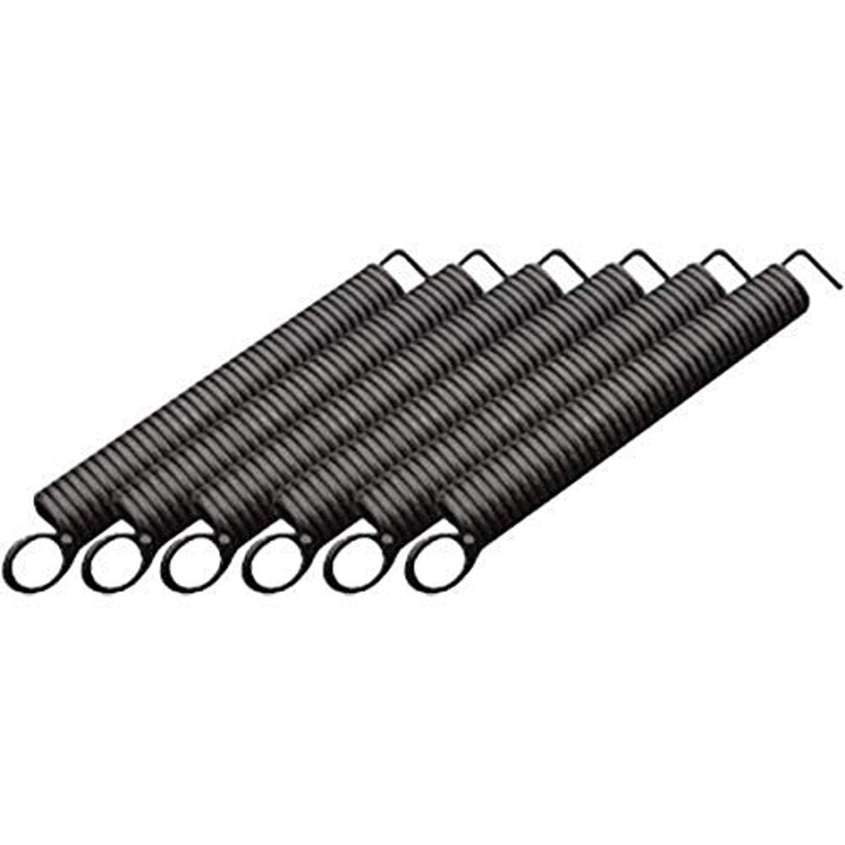 Fender Tremolo Tension Springs For Electric Guitar, Pack Of 6 - Black