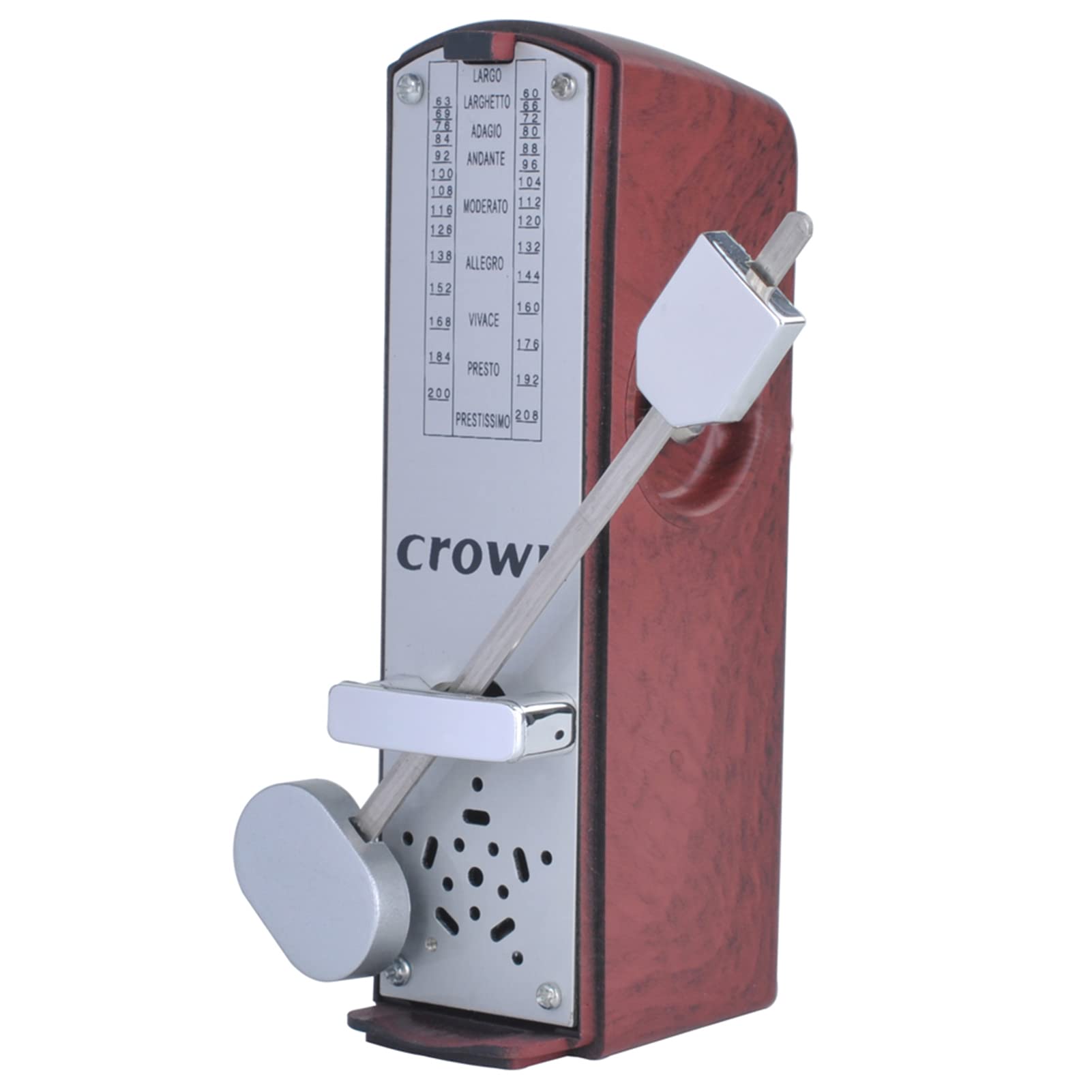 Btuty Mini Mechanical Metronome Universal Metronome Portable 11cm Height for Piano Guitar Violin Ukulele Chinese Zither Music In
