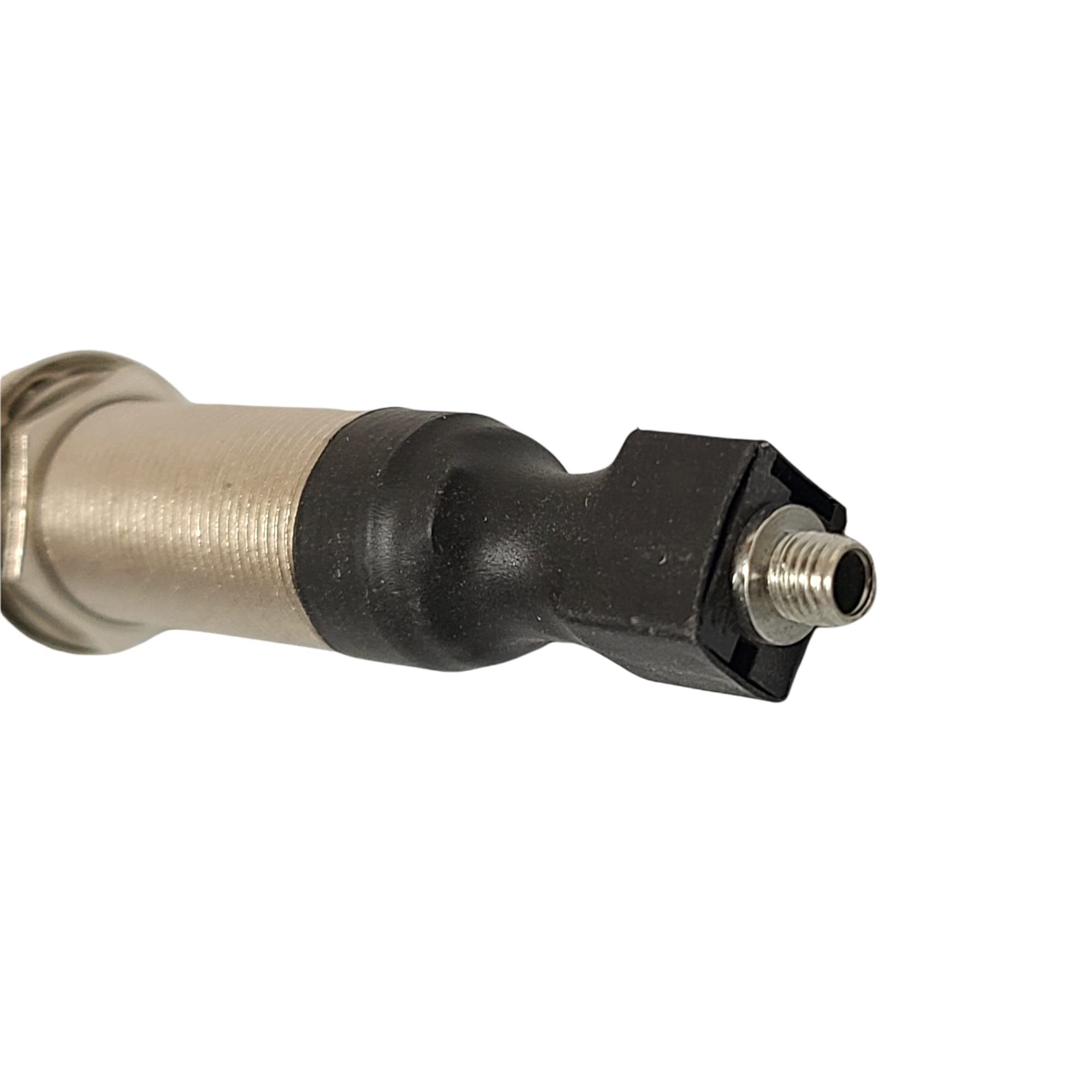 Acoustic Guitar Piezo Pickup Jack Built-in Rod Piezo Pickup 1/8 (2.5mm) Input Jack with 1/4'' (6.35mm) Output Endpin Jack