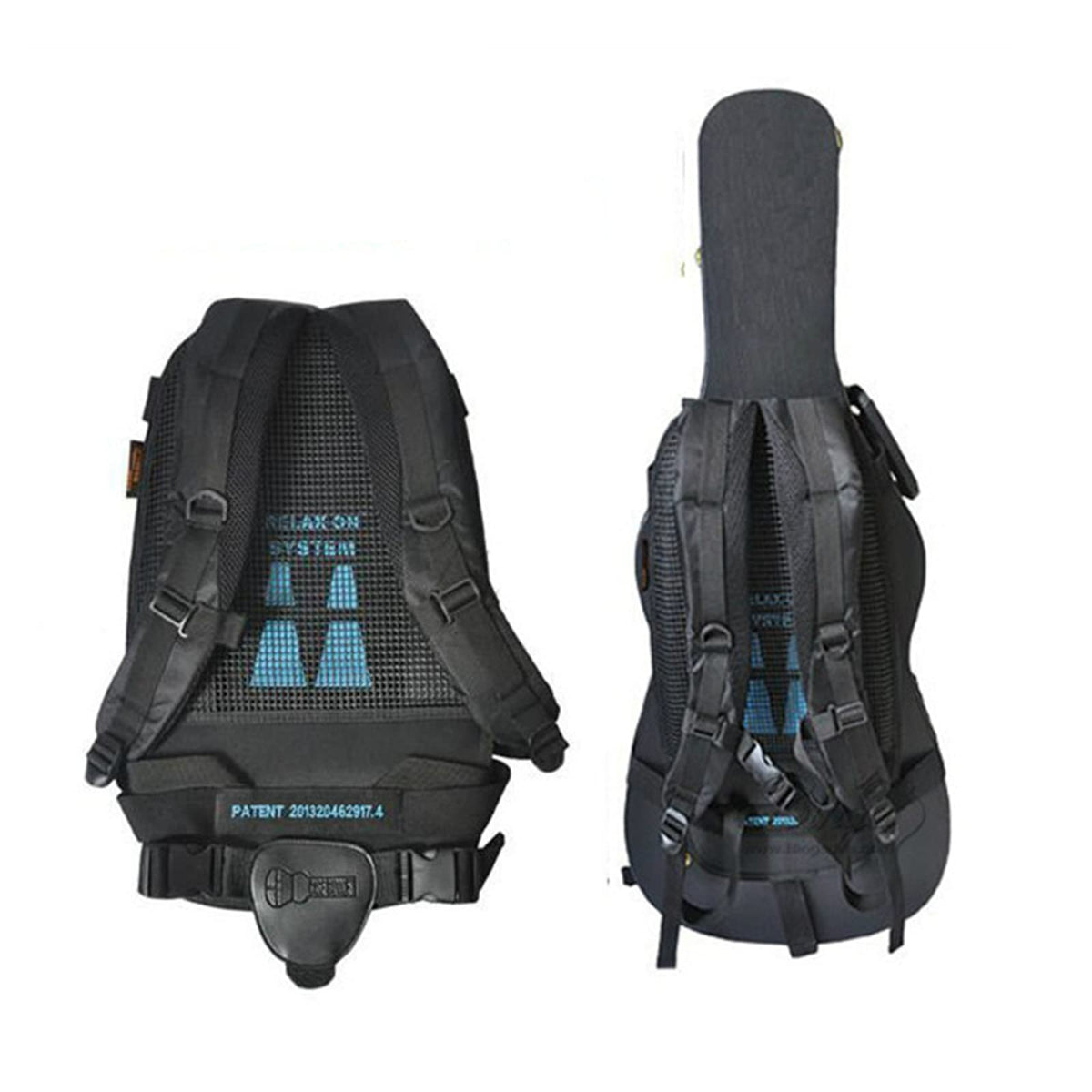 Crossrock Crcs1 Case Saddle For Hard Guitar Case As Backpack