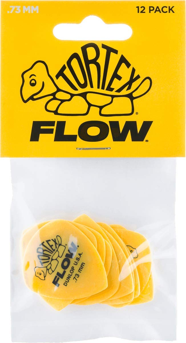 Jim Dunlop Tortex Flow Standard .73mm Guitar Picks (558P.73)