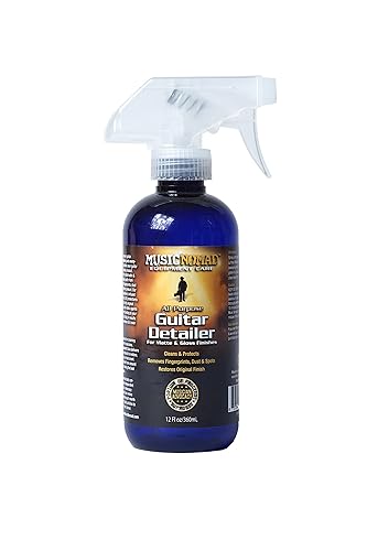 MusicNomad MN152 Premium Guitar Detailer for Matte and Gloss Finishes 12oz