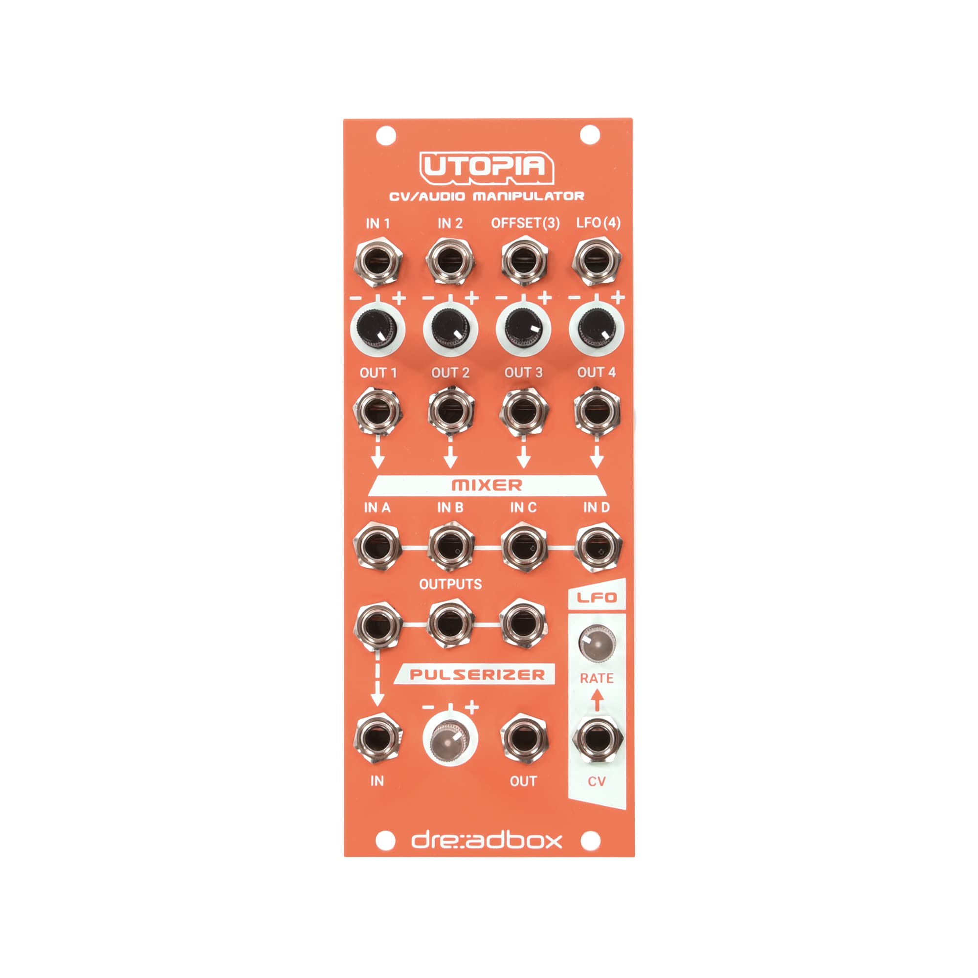 Dreadbox Utopia CV-Audio Manipulator Eurorack Module