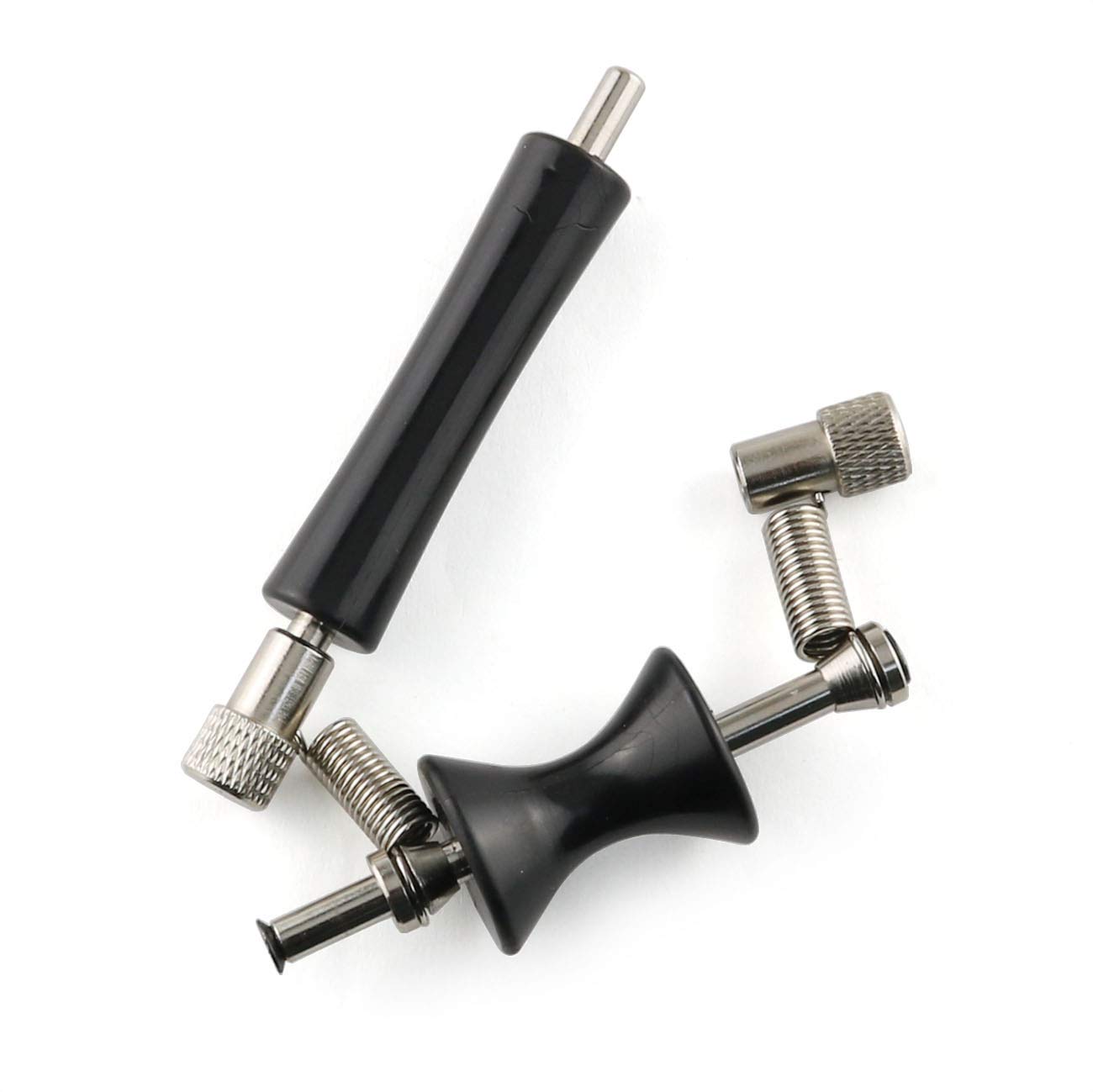 LRONG Guitar Rolling Capo Sliding Capo Adjustable Capo for Tuning Tone of String Instruments for Electric Guitar and Acoustic Gu