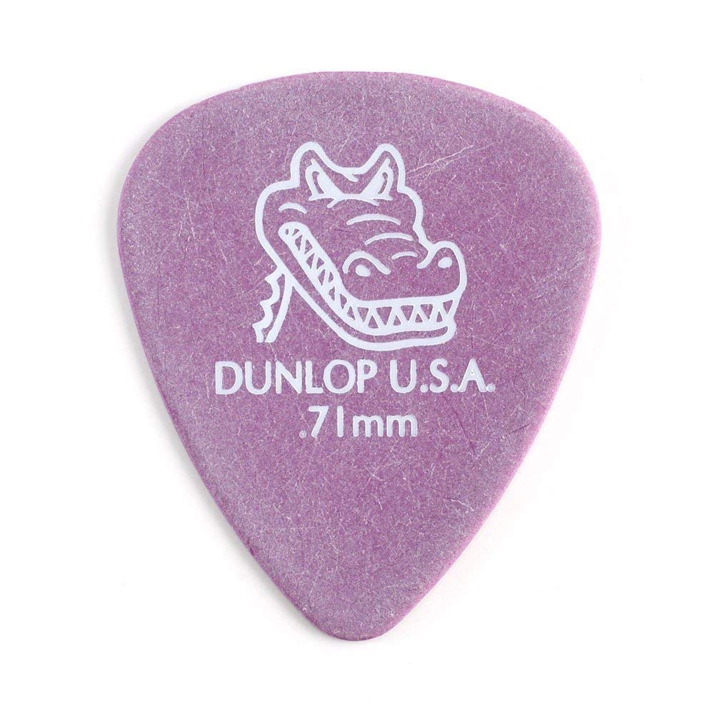 Dunlop Gator Grip, Purple, .71Mm, 72/Bag