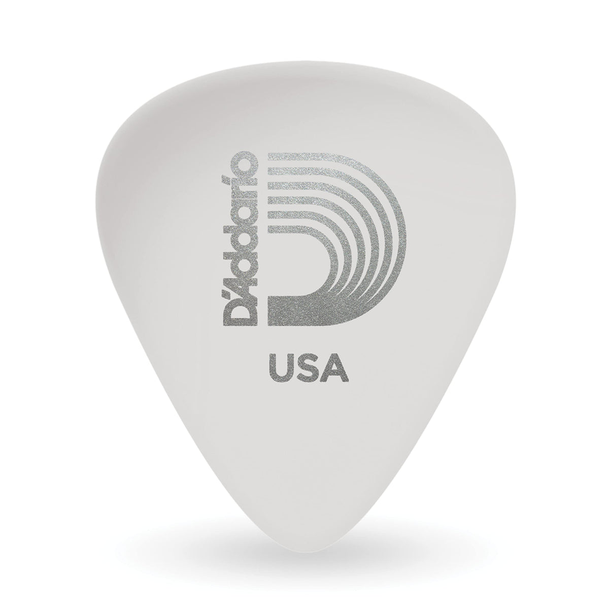 D'Addario Accessories White-Color Celluloid Guitar Picks, 25 Pack, Heavy