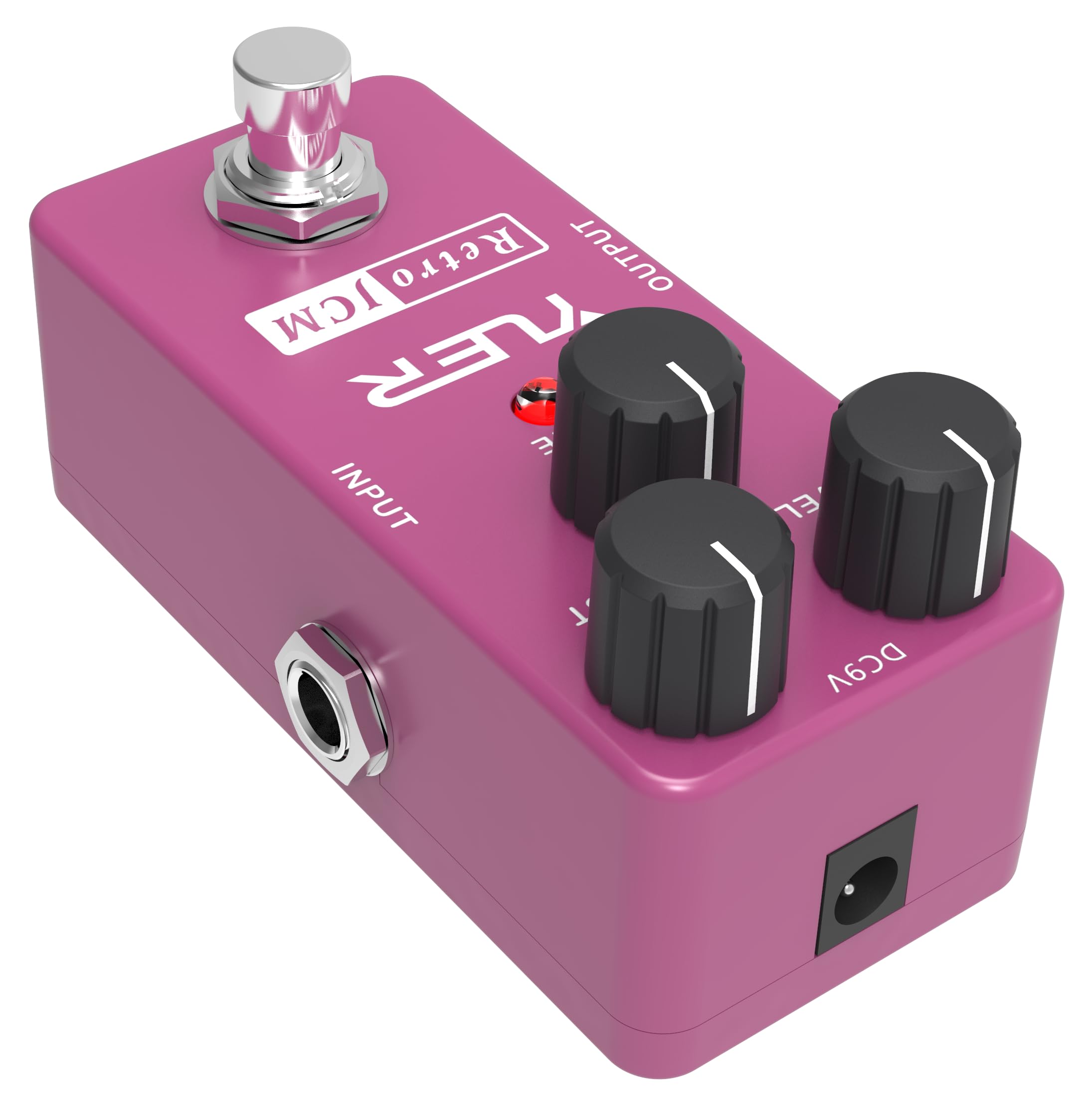Retro JCM,Guitar Pedal,Electric Guitar Effects Pedal for Guitars and Bass Effect Pedals Mini Single Type DC 9V True Bypass