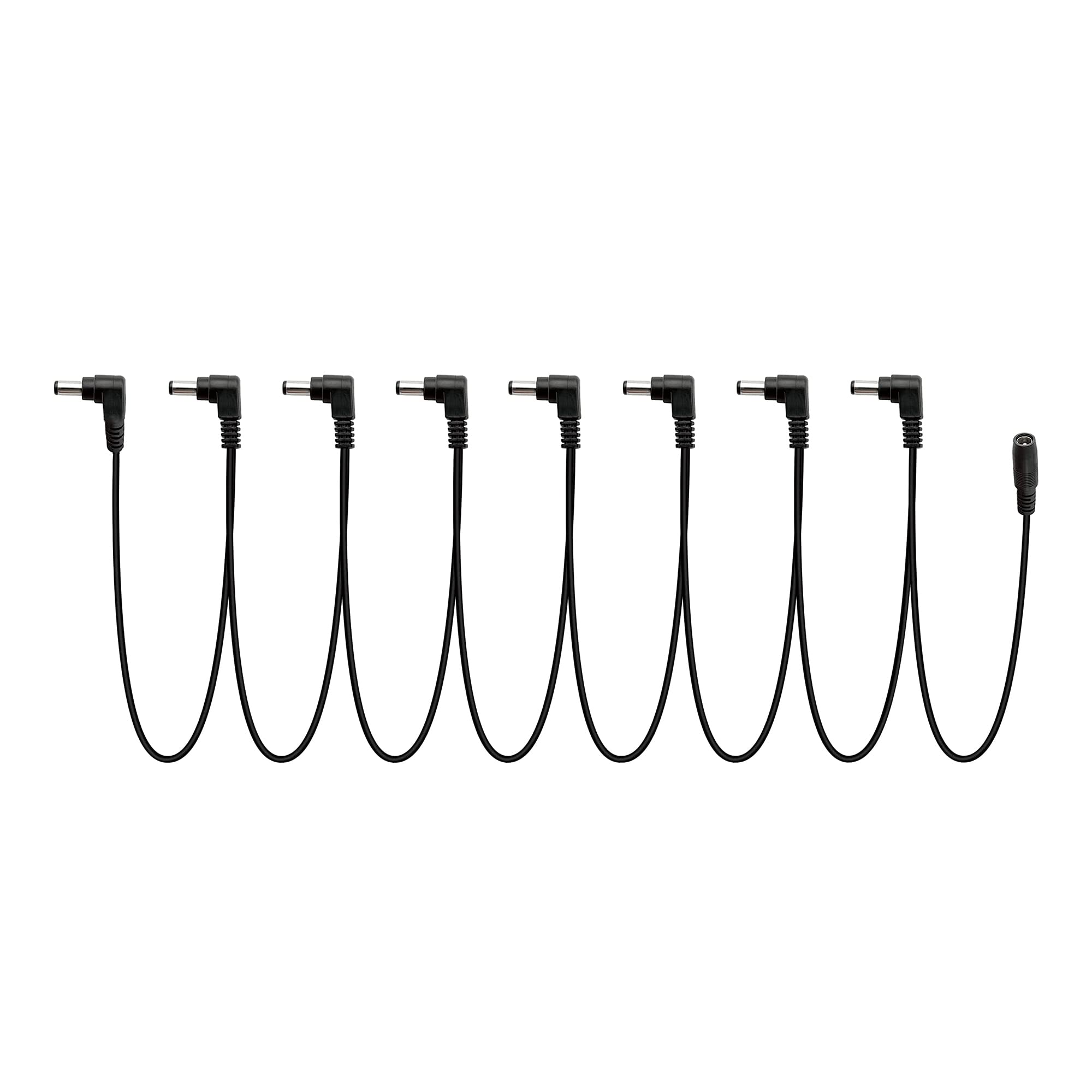 Musiclily Pro Dc 9V Power Jack Splitter Adapter 1 For 8 Way Daisy Chain Power Cable For Guitar Effect Pedals