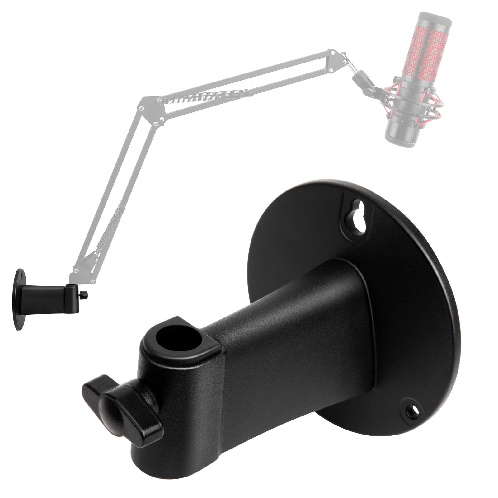 Microphone Wall Mount Boom Arm - Microphone Wall Mount for Mic holder