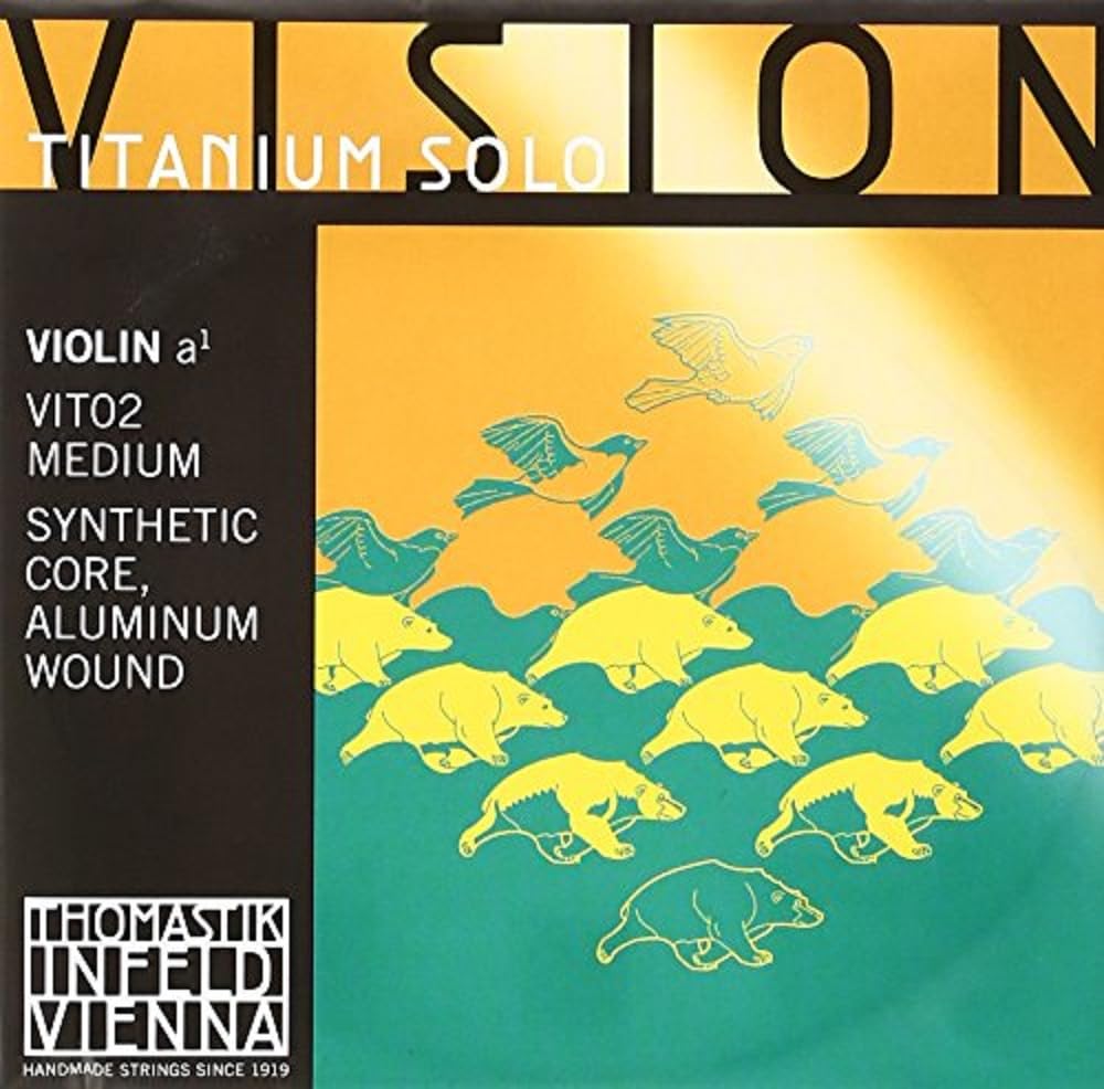 Thomastik-Infeld Vision Titanium Solo Violin Single A-String - 4/4 Scale - No. VIT02