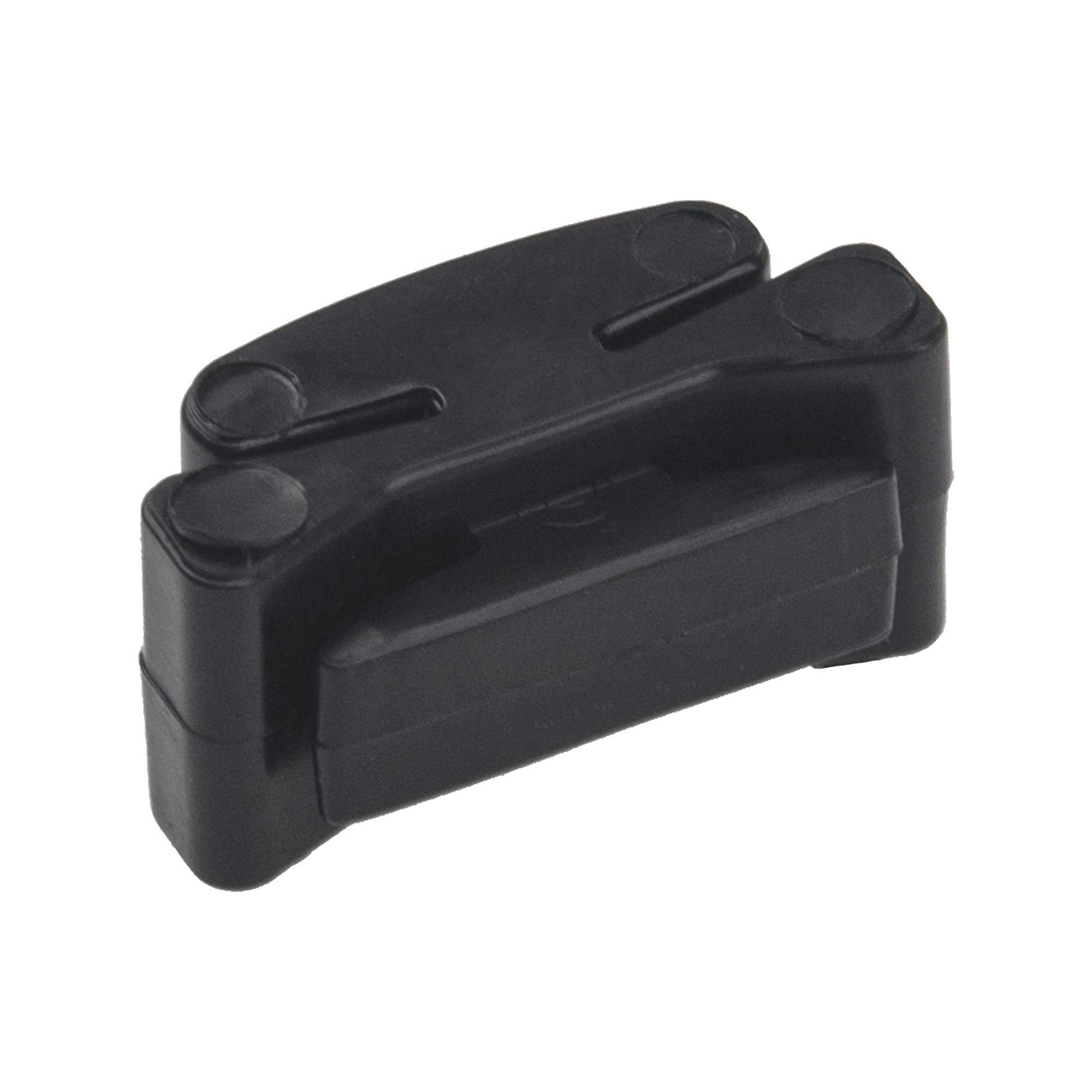 18Pcs Yootones Rubber Pick Holder, Rubber Guitar Pick Holder Fix on Headstock Compatible with Guitar Bass Ukulele (Black)