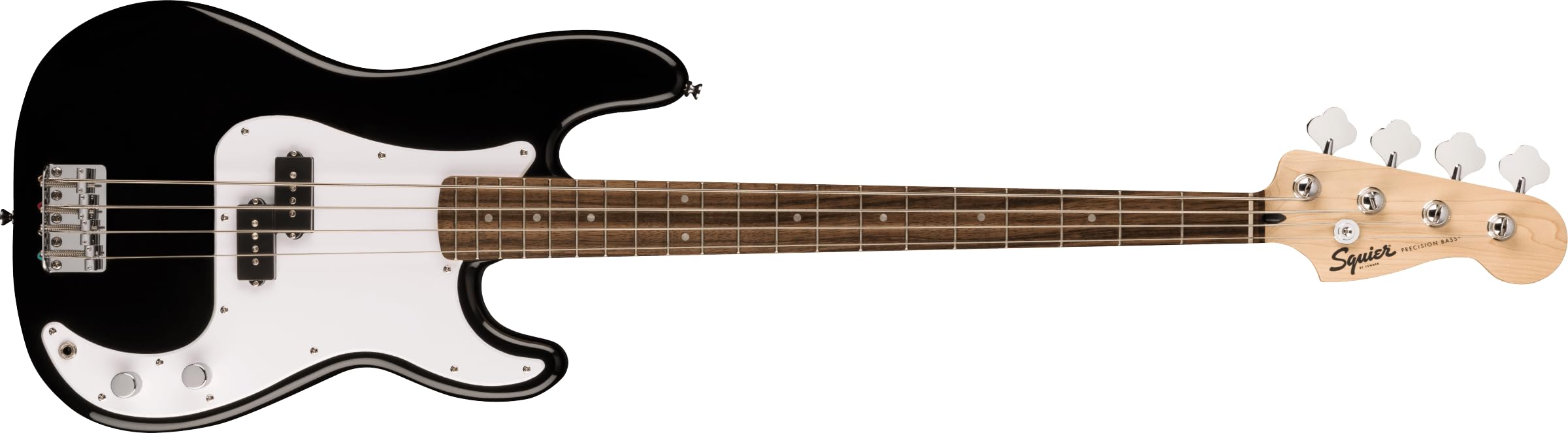 Fender Squier Sonic Precision Bass Guitar, Beginner Guitar, Includes 30 Days Of Free Lessons, Laurel Fingerboard And Step Up Pic