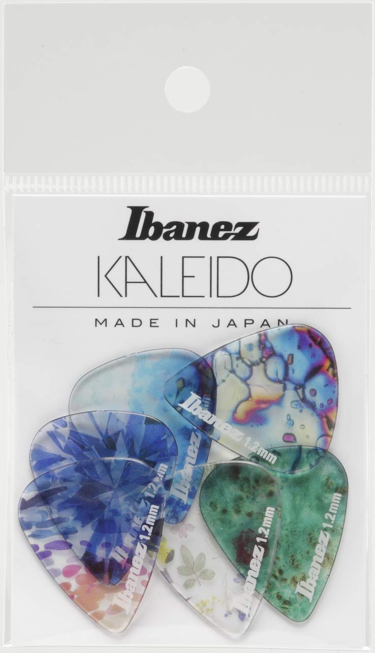 Ibanez Kaleido Series Picks 6 Pack 1.2Mm