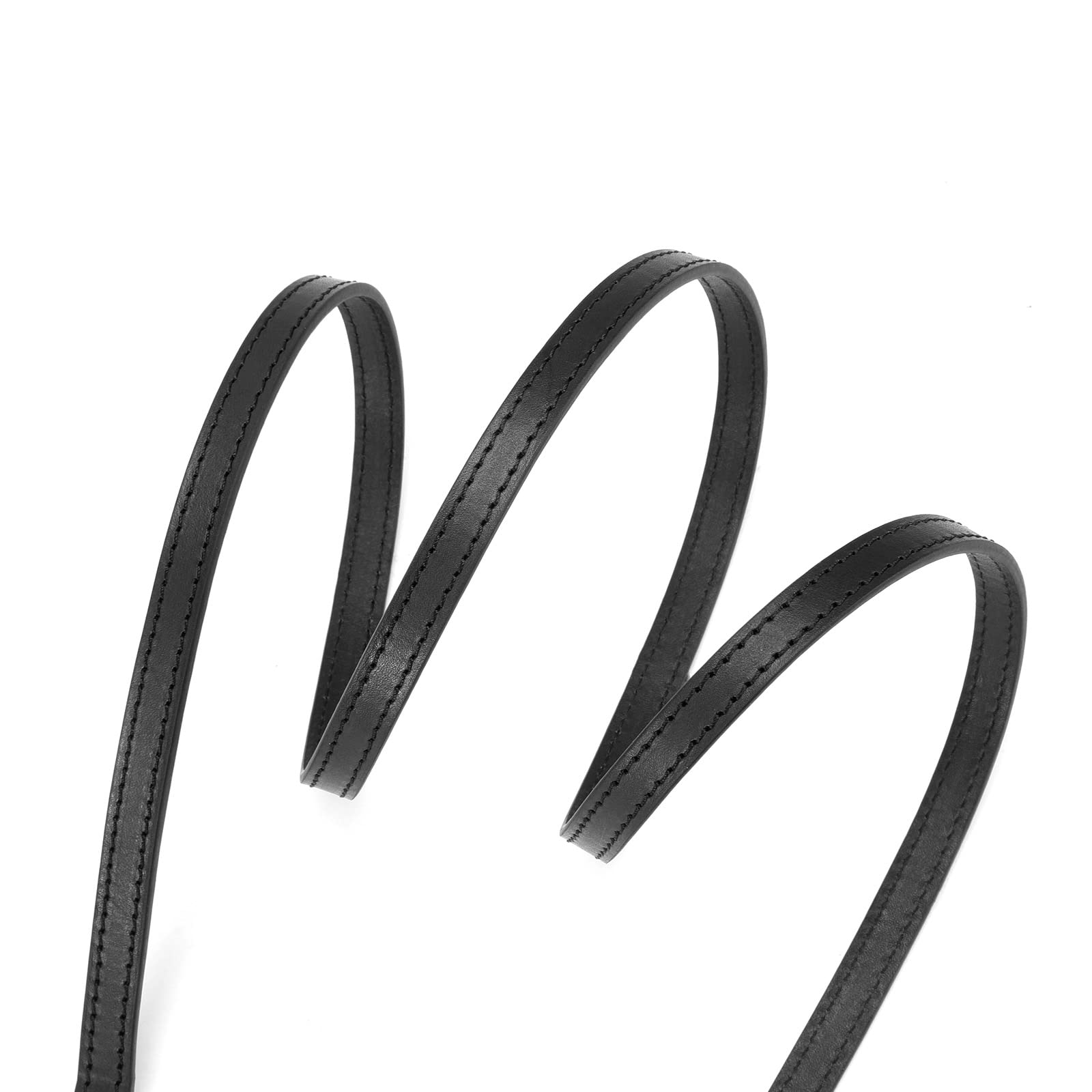 OULARIO Genuine Black Leather Crossbody Strap for EPI Gags Pochette Petit Malle Alma BB Clery Louise PM Luna Lluny Bb 10mm with