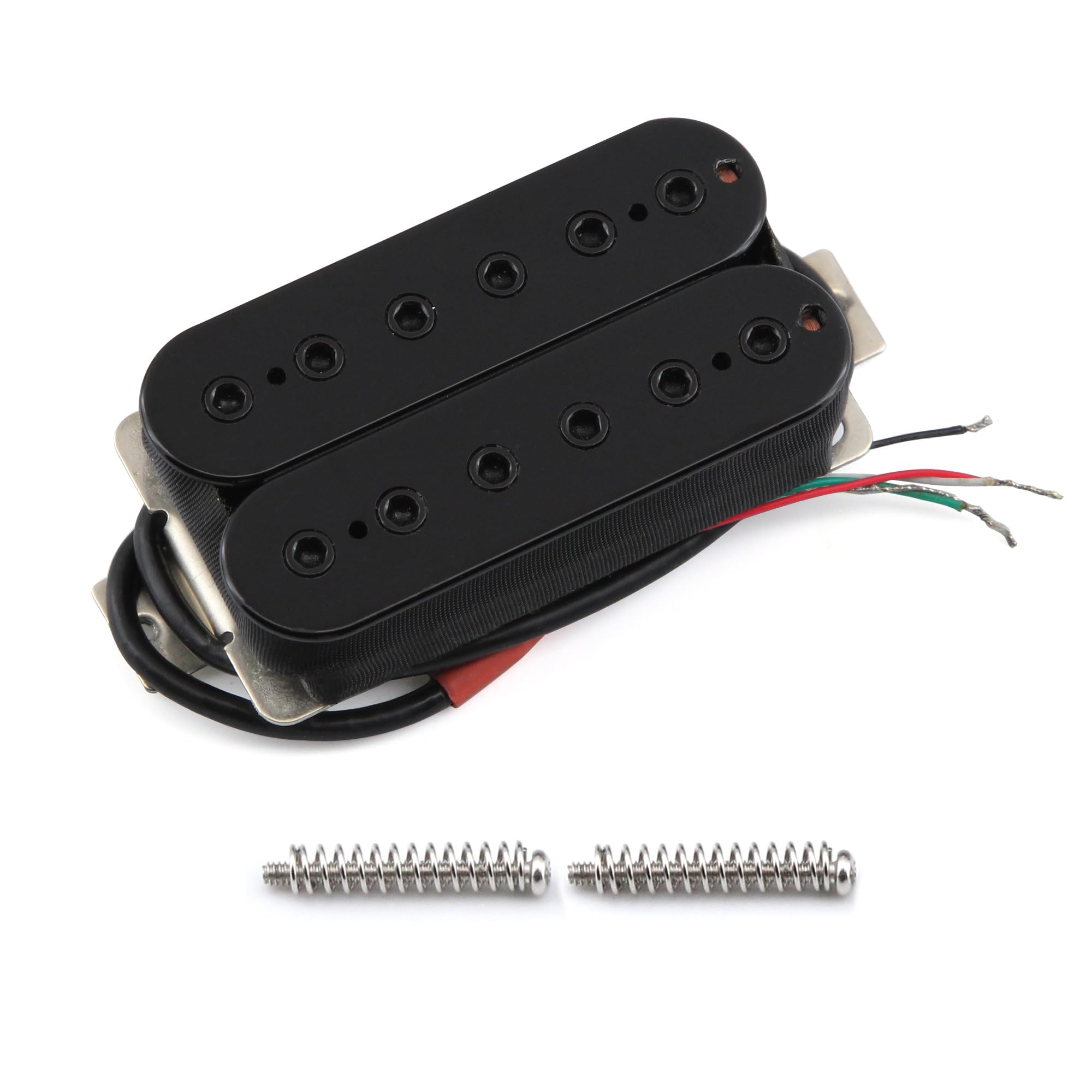 FLEOR Double Coil Guitar Humbucker Pickups Ceramic Neck Pickup for Electric Guitar Pickup-Black