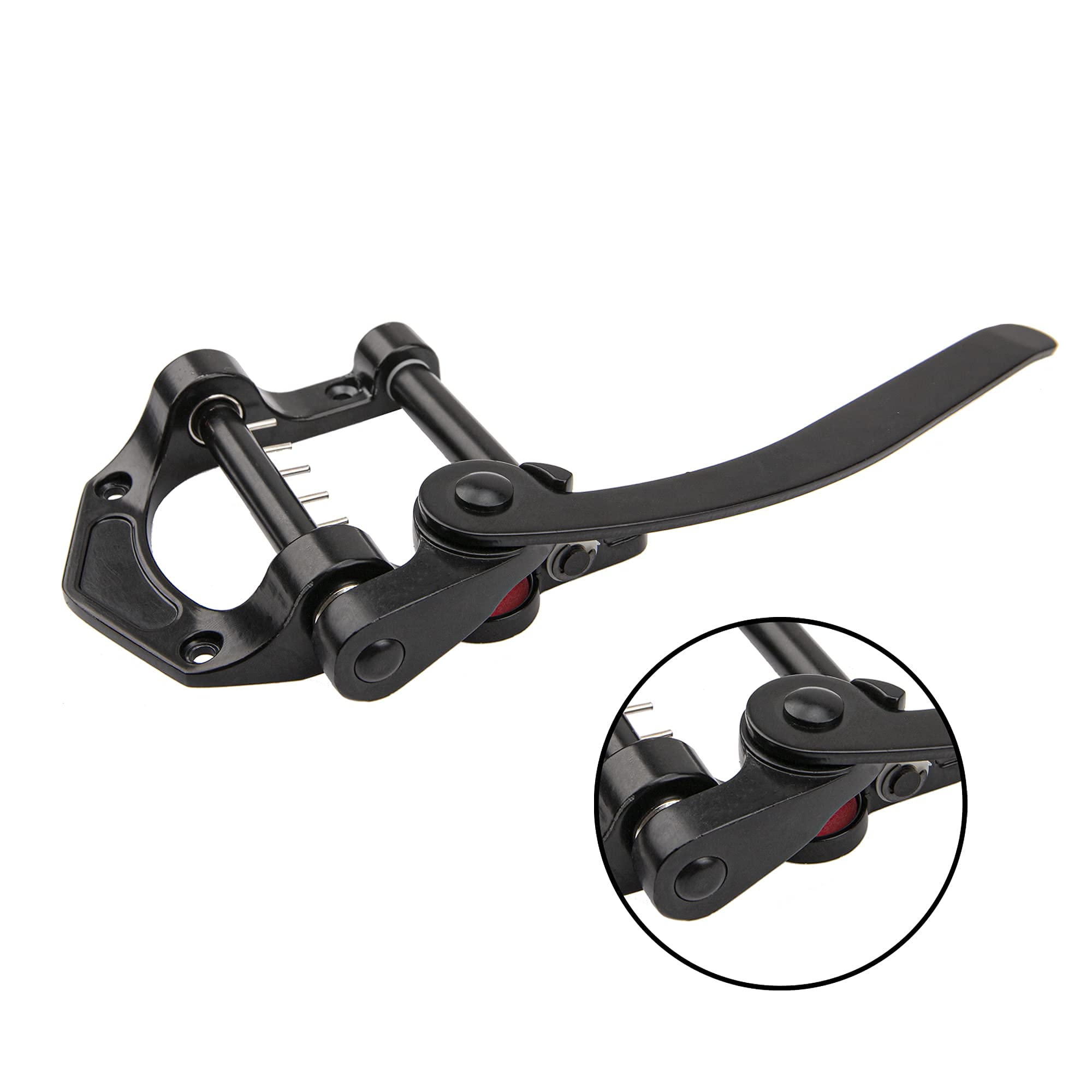 1Pcs Yootones Guitar Tremolo Unit Vibrato Bridge Tremolo Tool Accessories Flat Compatible with Les Paul LP SG Tele Electric Guit