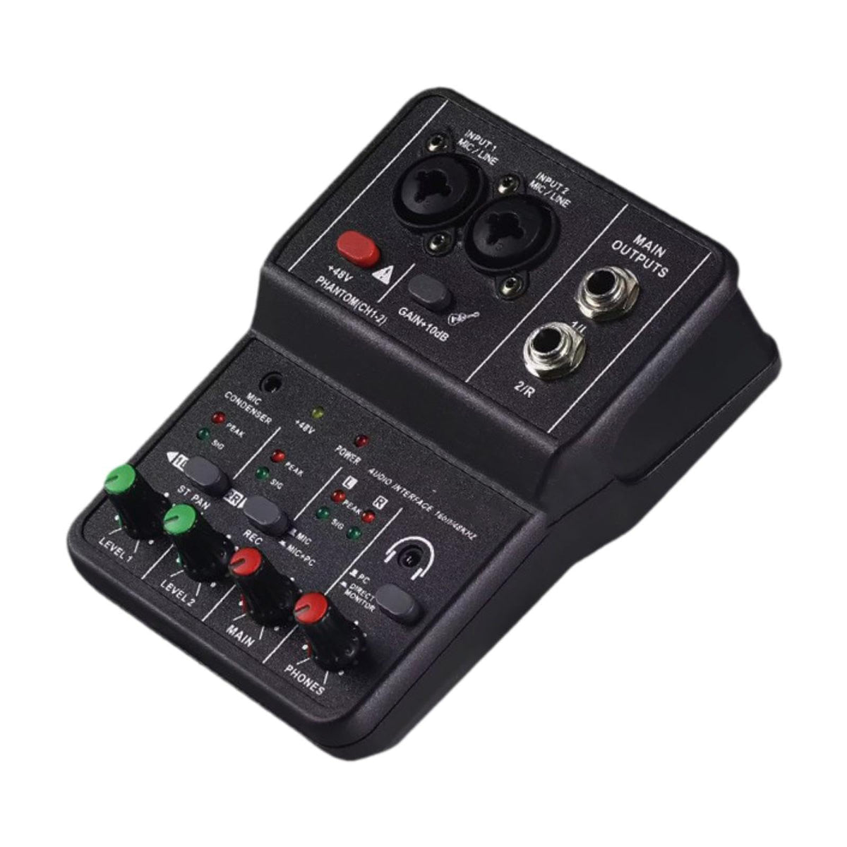 Velura Usb Audio Interface For Pc Computer Recording Audio Interface F ...