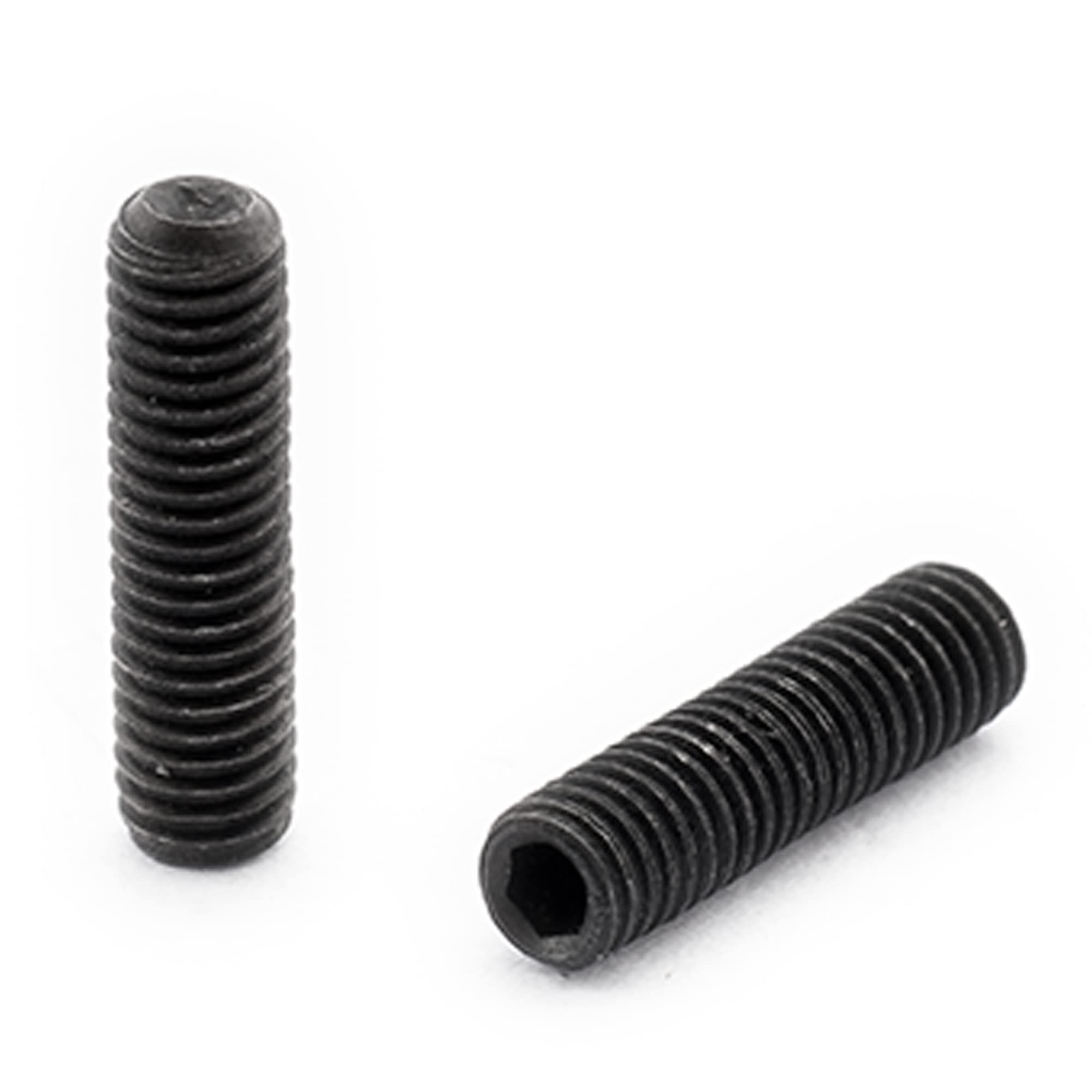 Musiclily Pro Metric M3x12mm Steel Saddle Height Screws for Imported Electric Guitar Bass Bridge, Black (Set of 12)