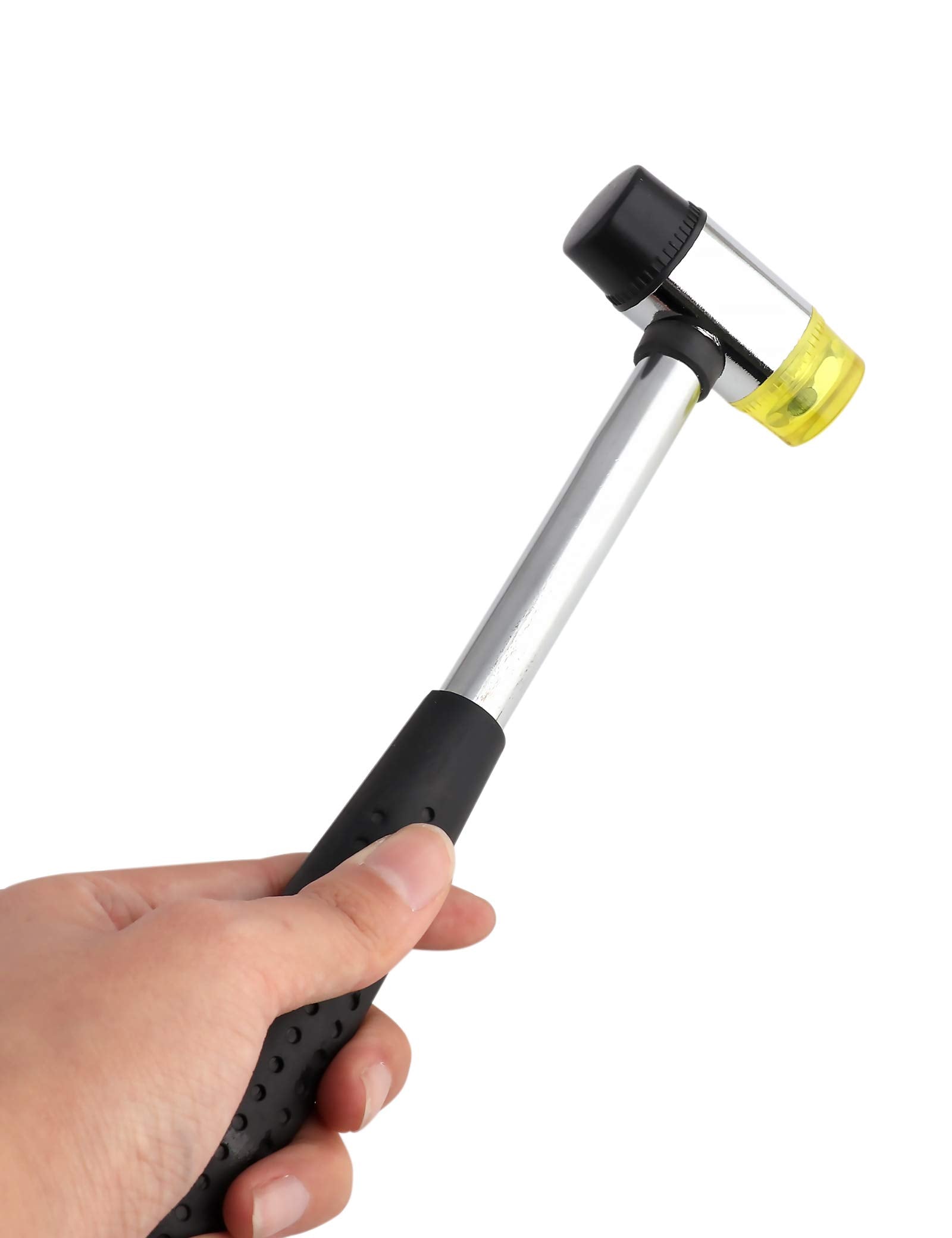 Holmer Guitar Fret Hammer Guitar Anatomy Luthier Tools Fretting Hammer with Double Head for Electric Acoustic Bass Guitar or Man