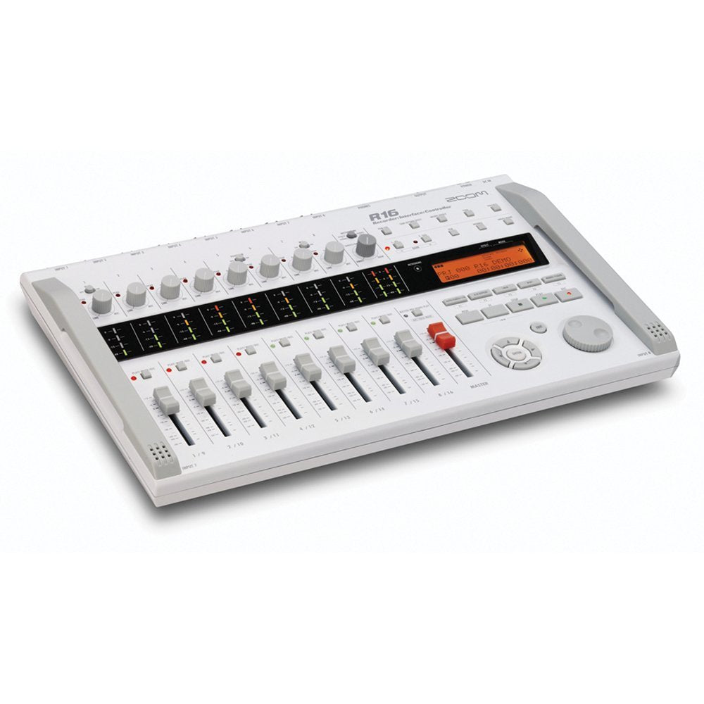 Zoom R16 Multi-Track Tabletop Recorder, Interface, Controller, 8 XLR Combo Inputs, 16 Tracks, USB Audio Interface, Built In Ster