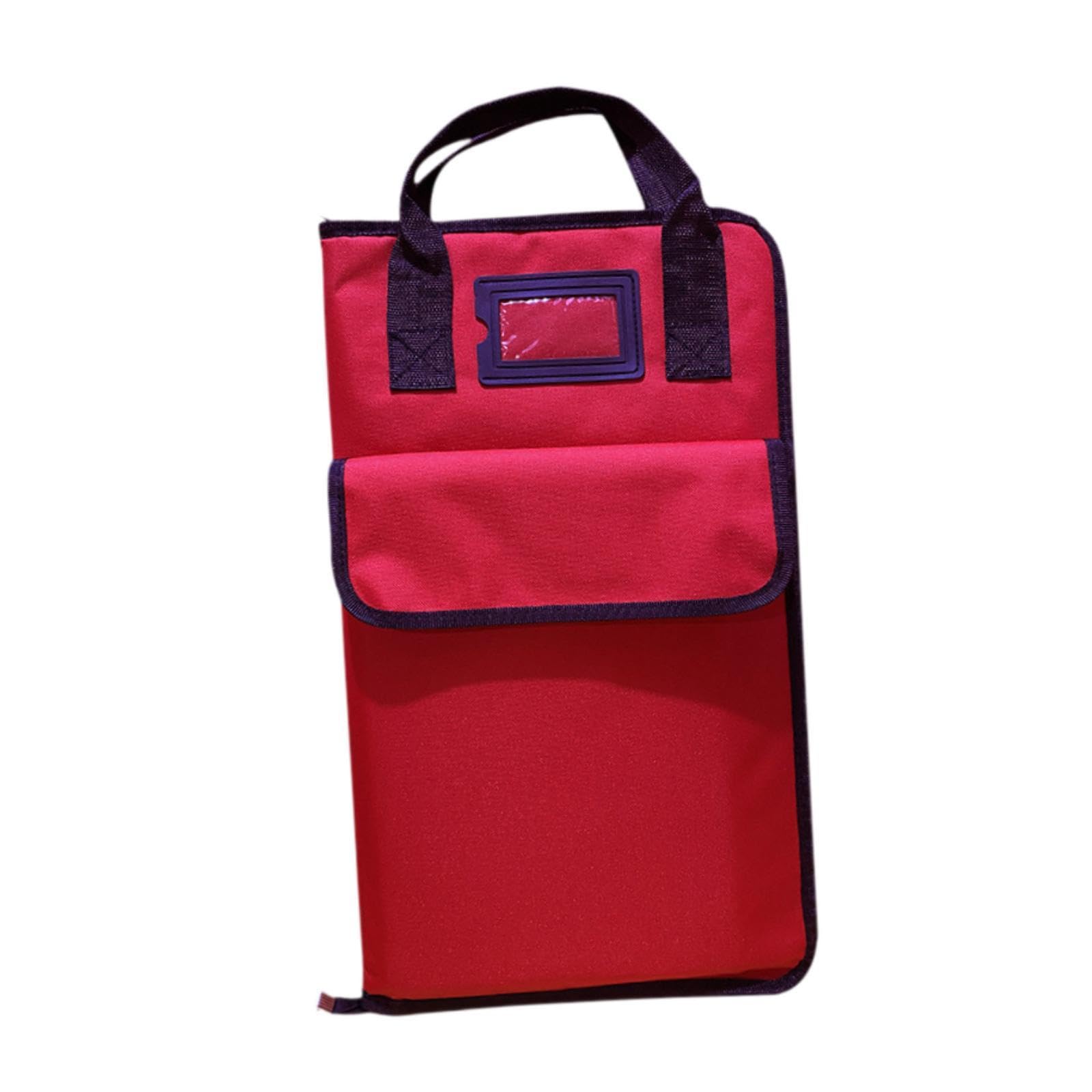 Calandis Drum Sticks Bag Carrying Bag Percussion Accessories Pouch Drum Stick Handbag Red | Sets & Kits | Drums | Percussion