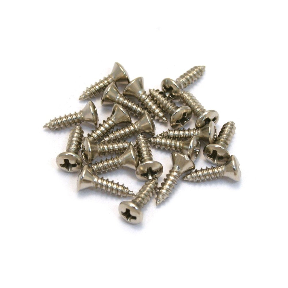 Allparts Gs-0050-001 Pack Of 20 Nickel Gibson Size Pickguard Screws