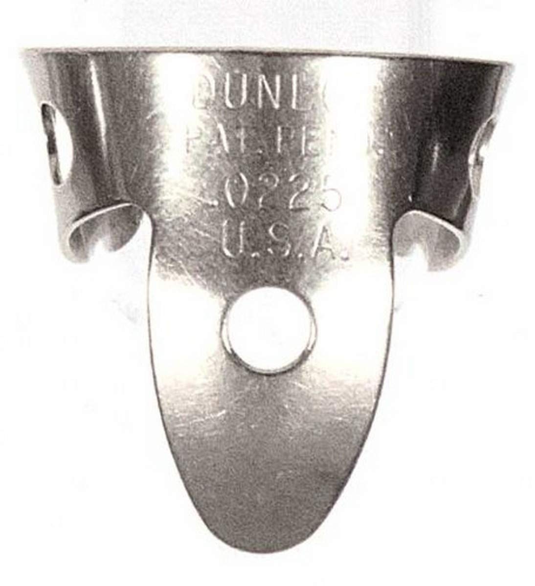 Jim Dunlop 34R.0225 Nickel Silver Fingerpicks, .0225, 50/Box