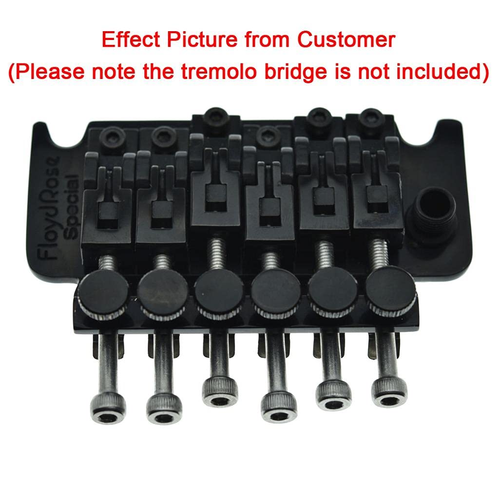 Dopro 30-Pack Stainless Steel Guitar Tremolo Bridge String Lock Screws Fits FR