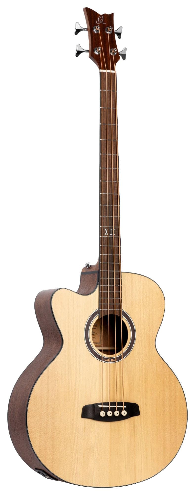 Deep Series Left-Handed Medium Scale Solid Top Acoustic-Electric Bass