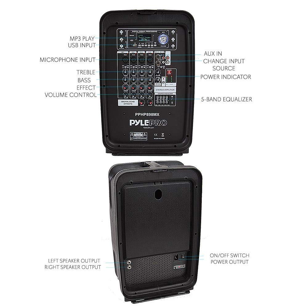 Pyle PA Speaker Amplifier Kit - Thumbnail 5