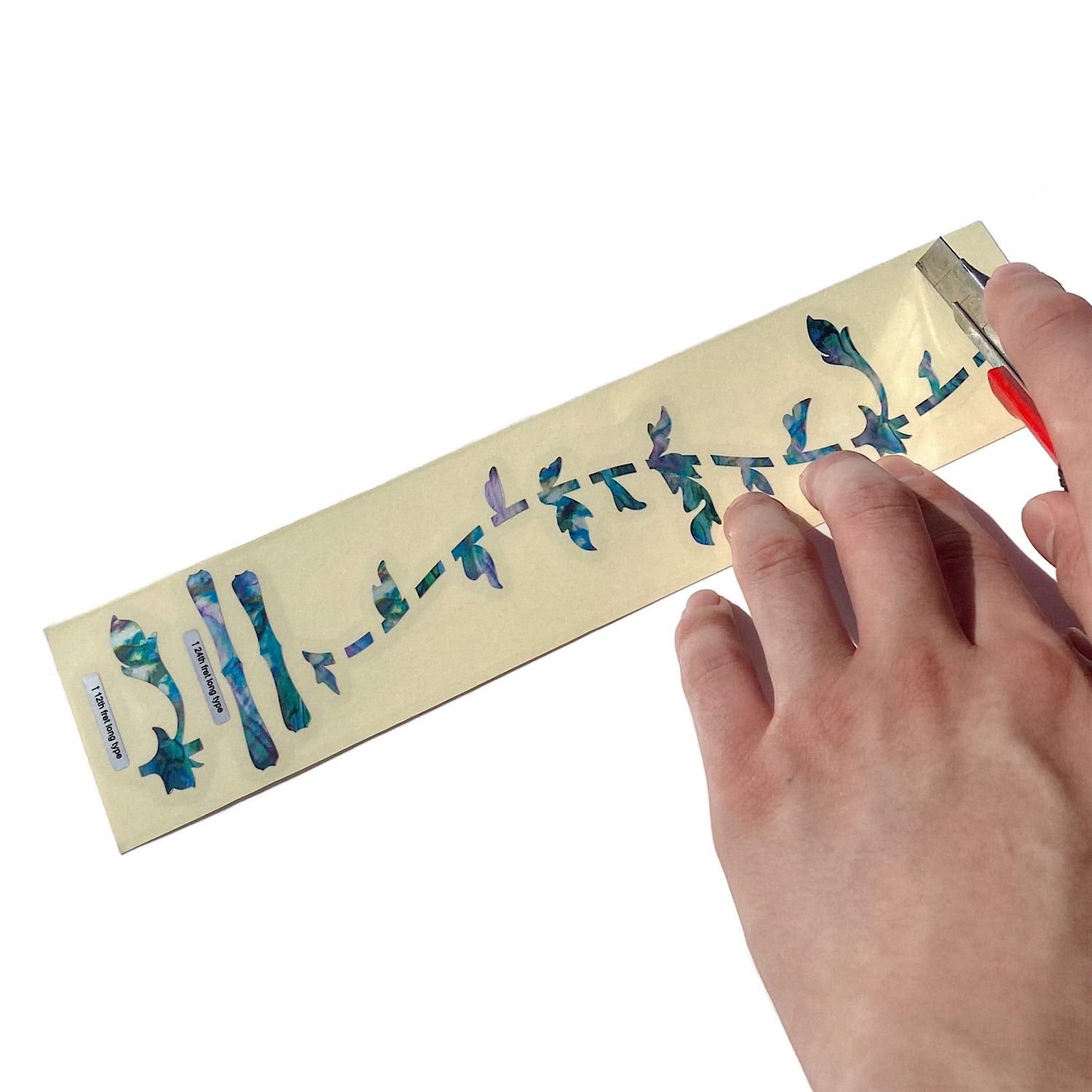 Inlay Sticker Fret Markers for Guitars - Tree Of Life - Abalone Mix