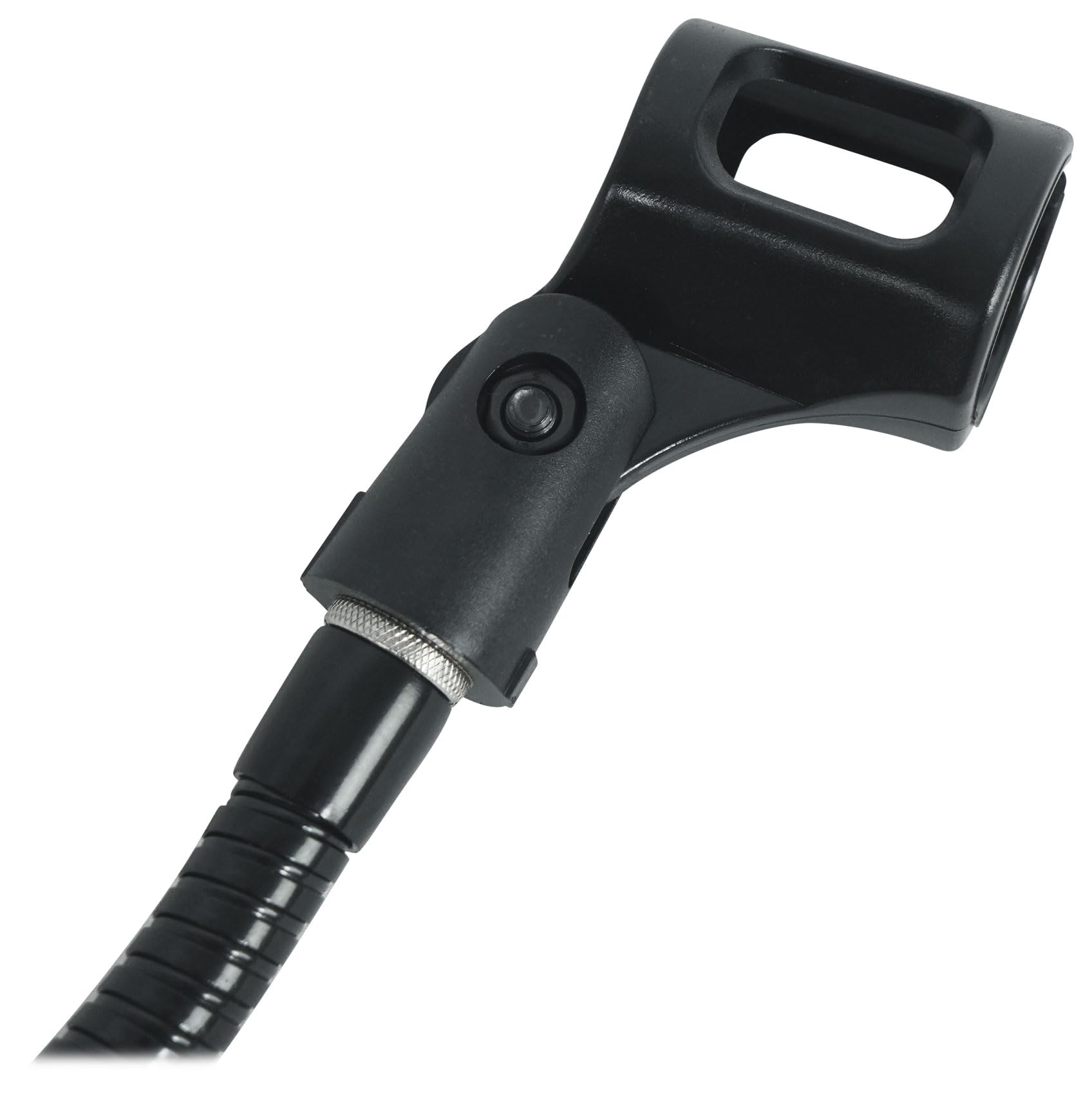 Rockville GN20 20'' DJ Gooseneck Microphone Stand, Clamps to Any Table or Stand