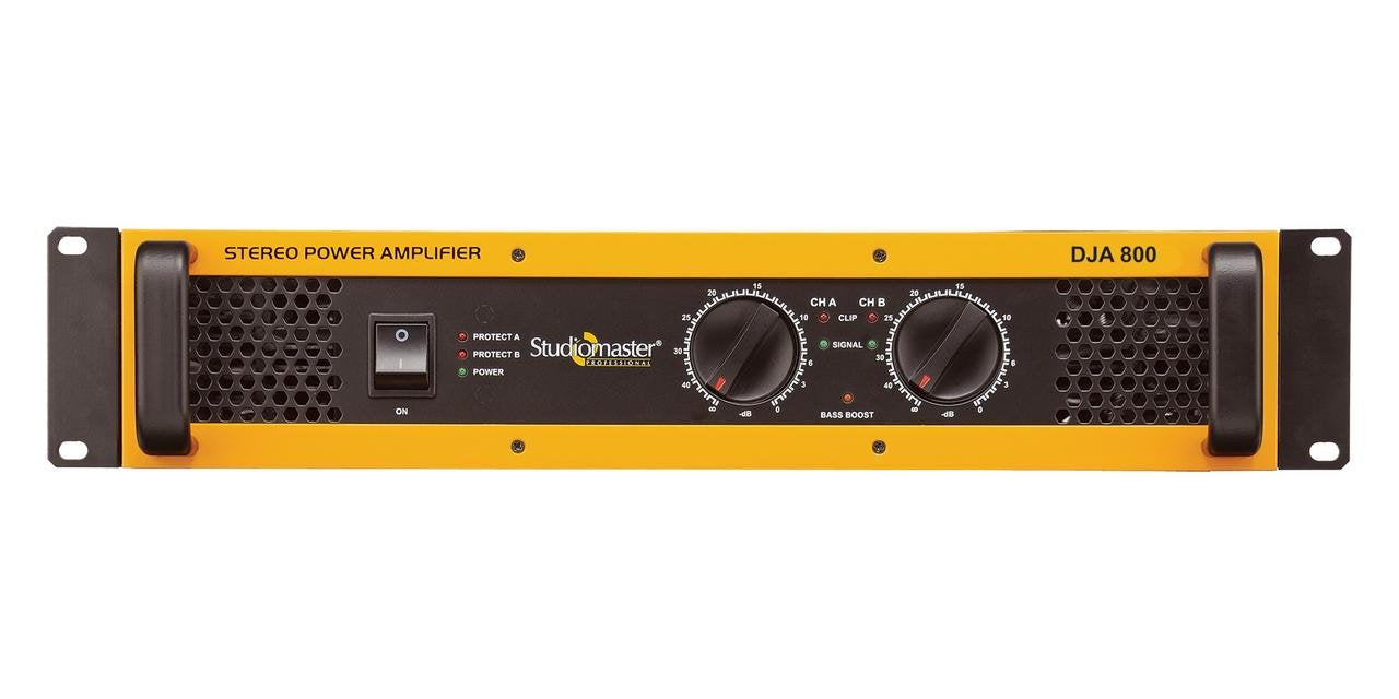 Studiomaster Dja Series Amplifier Dja 800, Black, Mm (Dja800)
