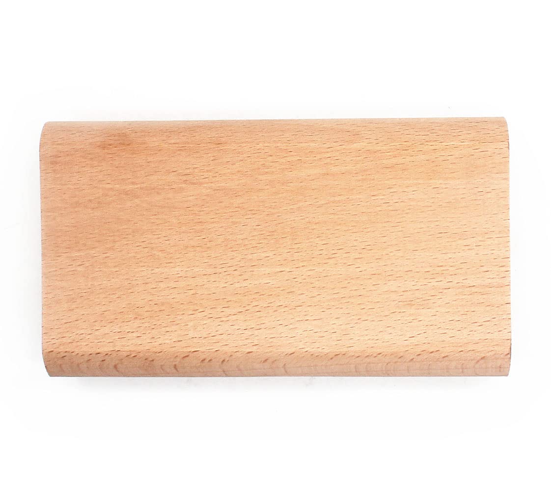 TUOREN 2-Way Fingerboard Radius Sanding Blocks for Guitar Bass Fret Leveling Luthier Tools (7.25''/ 9.5'' Radius)