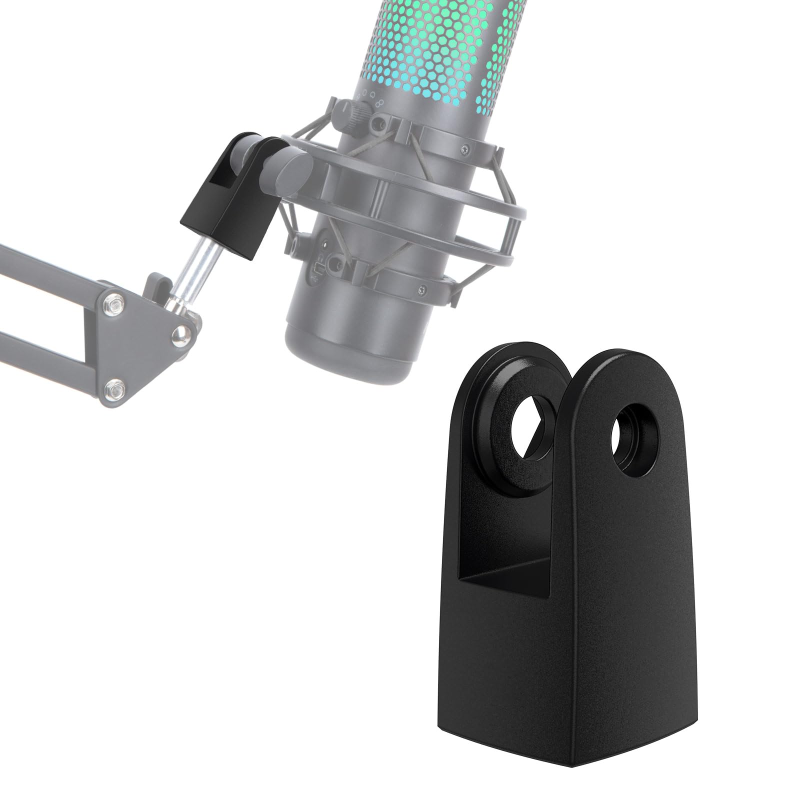 Wibond Microphone Mount Adapter For Hyperx Quadcast, Hyperx Quadcast Mount Adapter Hyperx Quadcast S Boom Arm Replacement Adapte