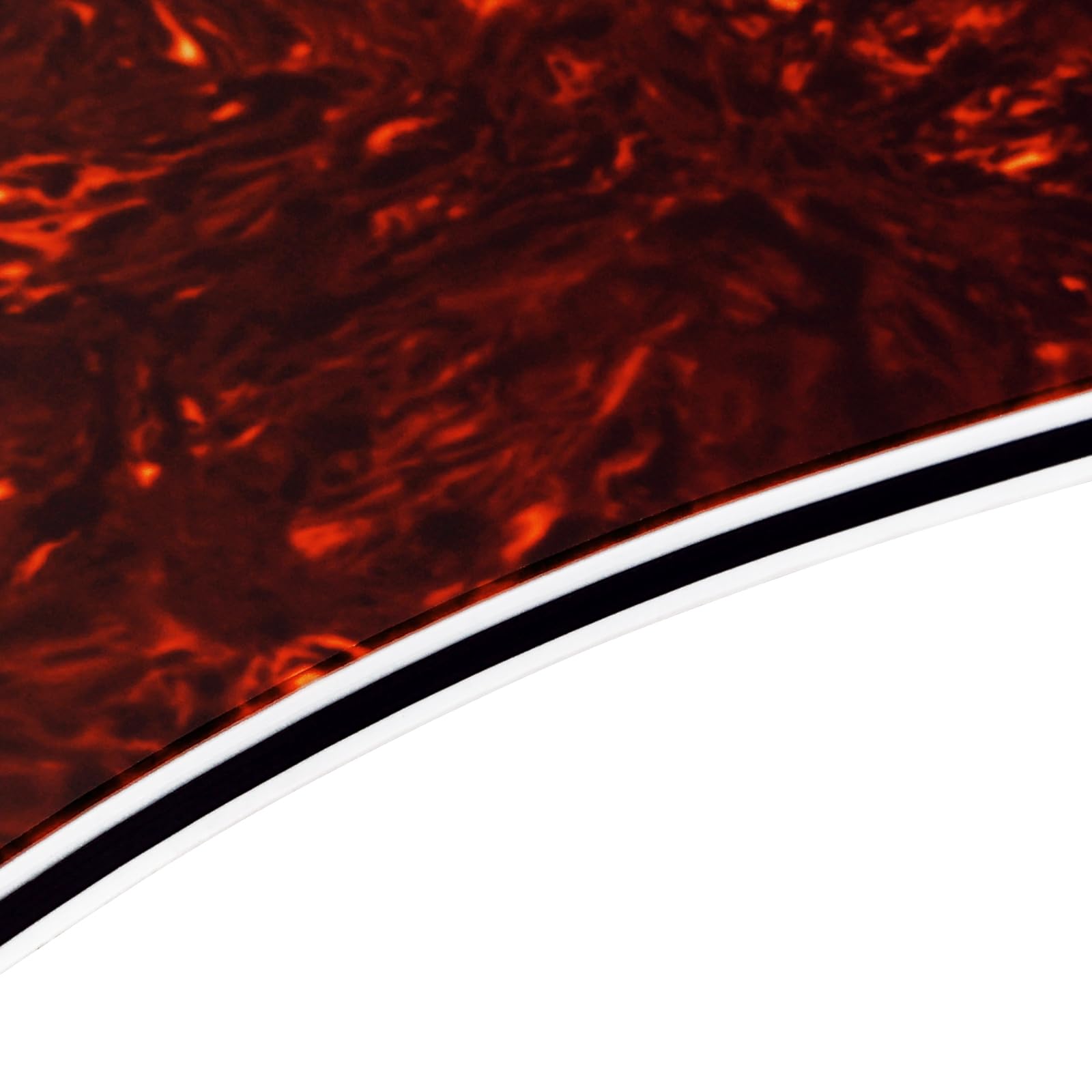 Banworks 4 Ply Strat SSS Pickguard 11-Hole Electric Guitar Pickguard Scratch Plate for USA/Mexican Fender Modern Style Standard