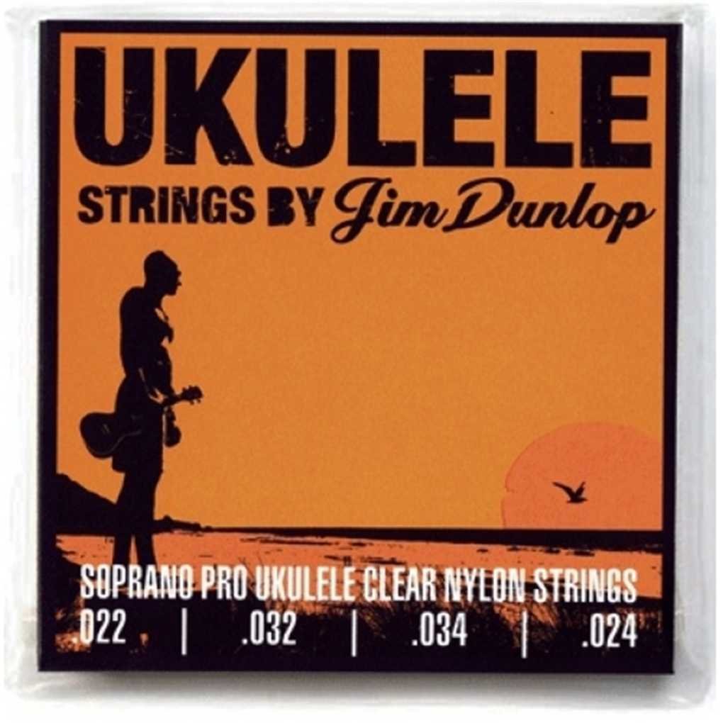 Jim Dunlop Duy201 Soprano Student Ukulele Strings, 4 Strings/Set
