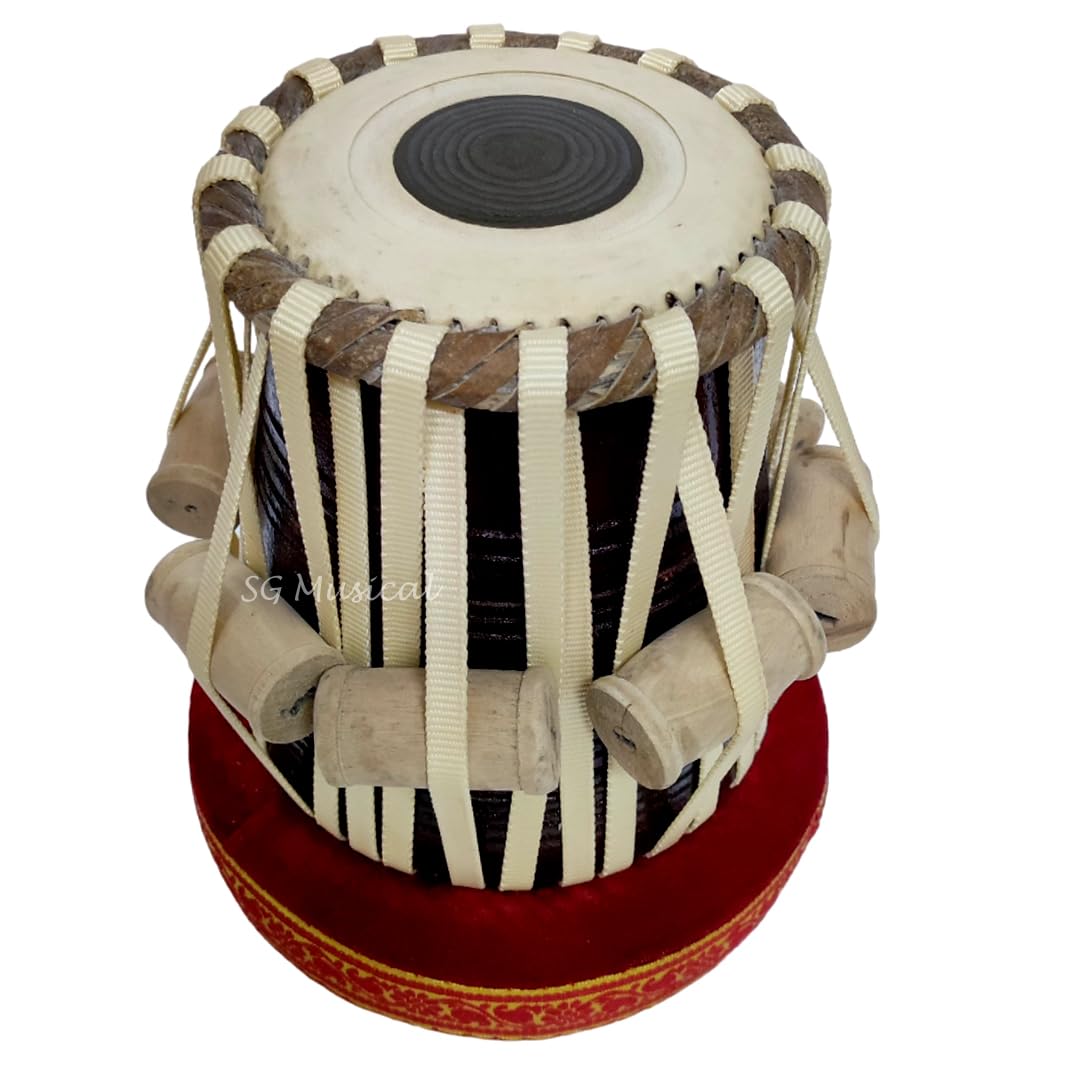 SG Musical Handmade 5 inch face tabla Set (Dayan)