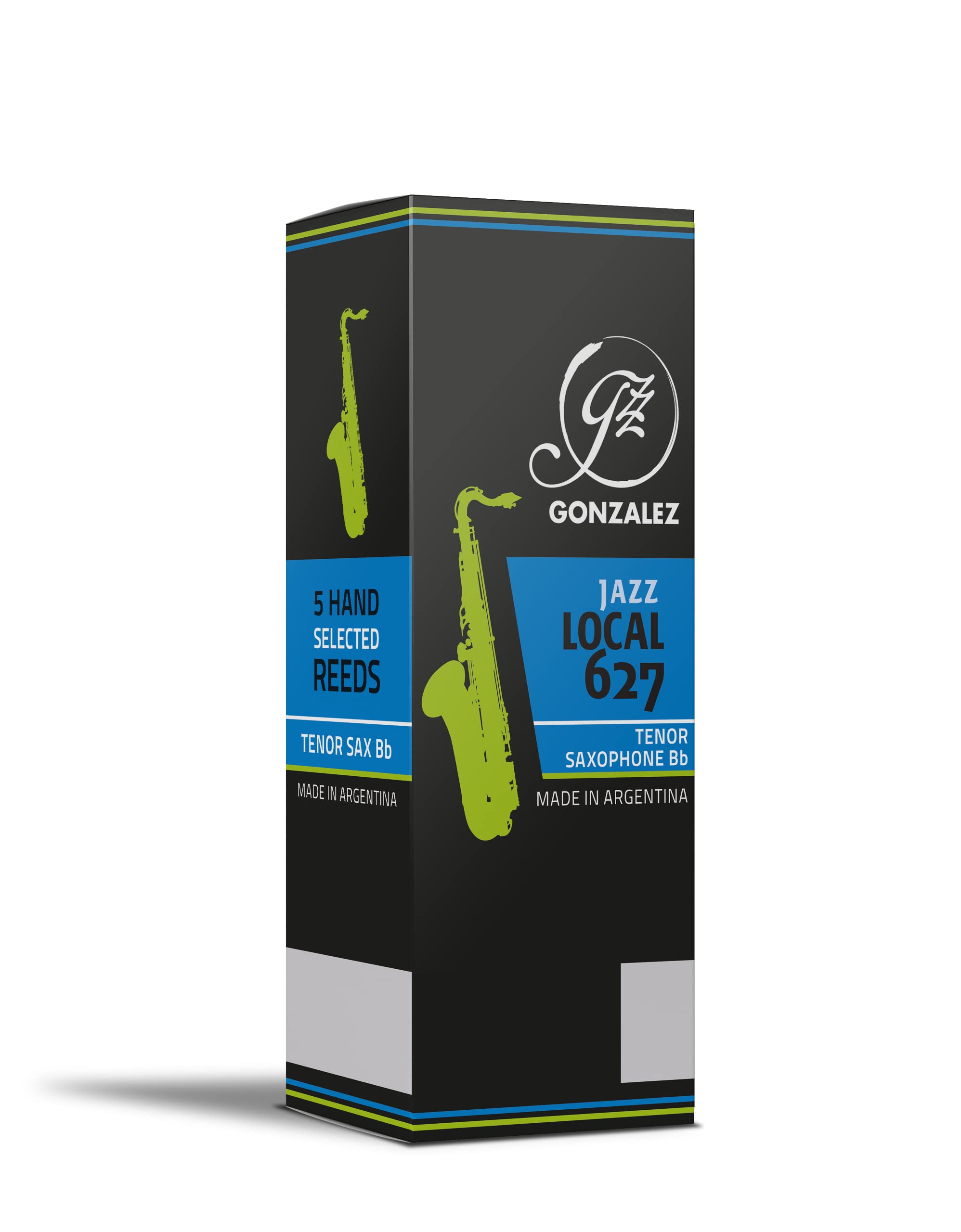 Gonzalez Local 627 Tenor Saxophone Reeds Box of 5 Strength 3