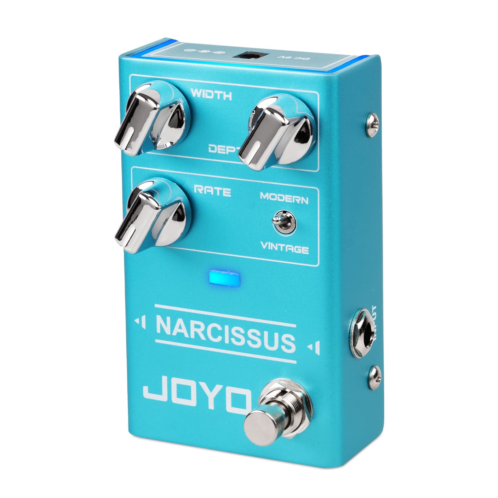 JOYO Chorus Pedal Multiple Chorus Effects Semi-Analog Circuit From Surreal Deep Tone to Fierce and Vintage Distortion for Electr