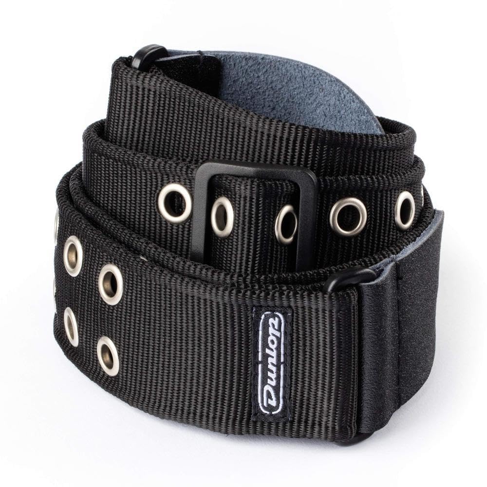 Dunlop D3819Bk Black Grommet Strap