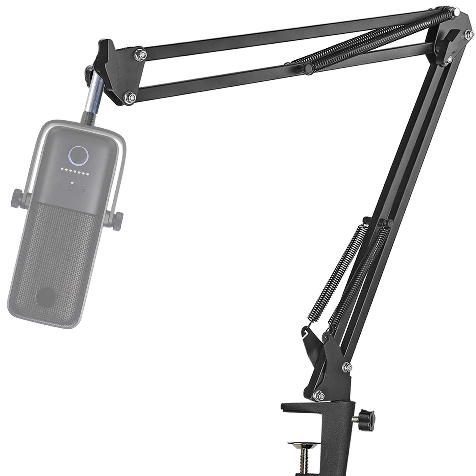 Mic Boom Arm Compatible with Elgato Wave 3 Microphone, Professional Suspension Scissor Boom Arm Stand by YOUSHARES